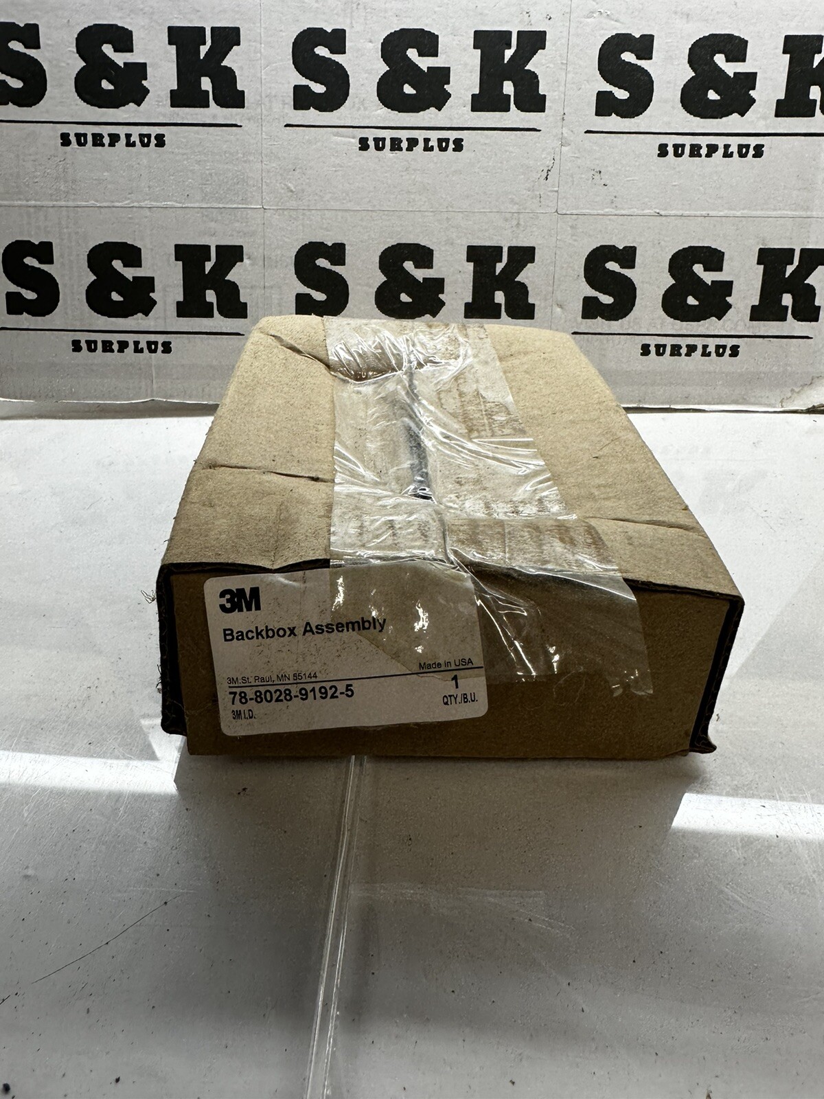 3M RDM 78-8028-9192-5 Backbox Assembly For Callbox