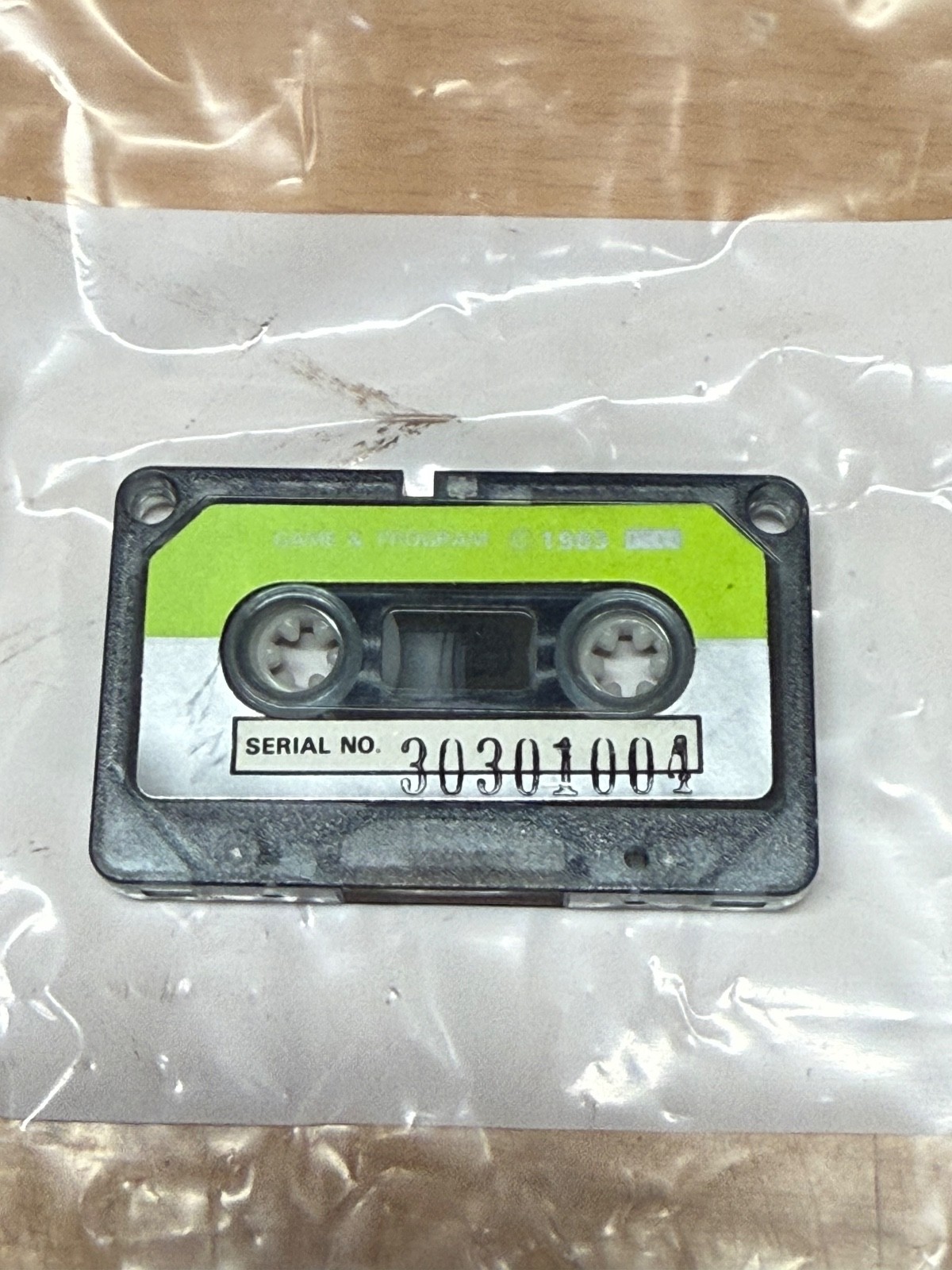 NOS Data East DECO system PRO SOCCER cassette tape