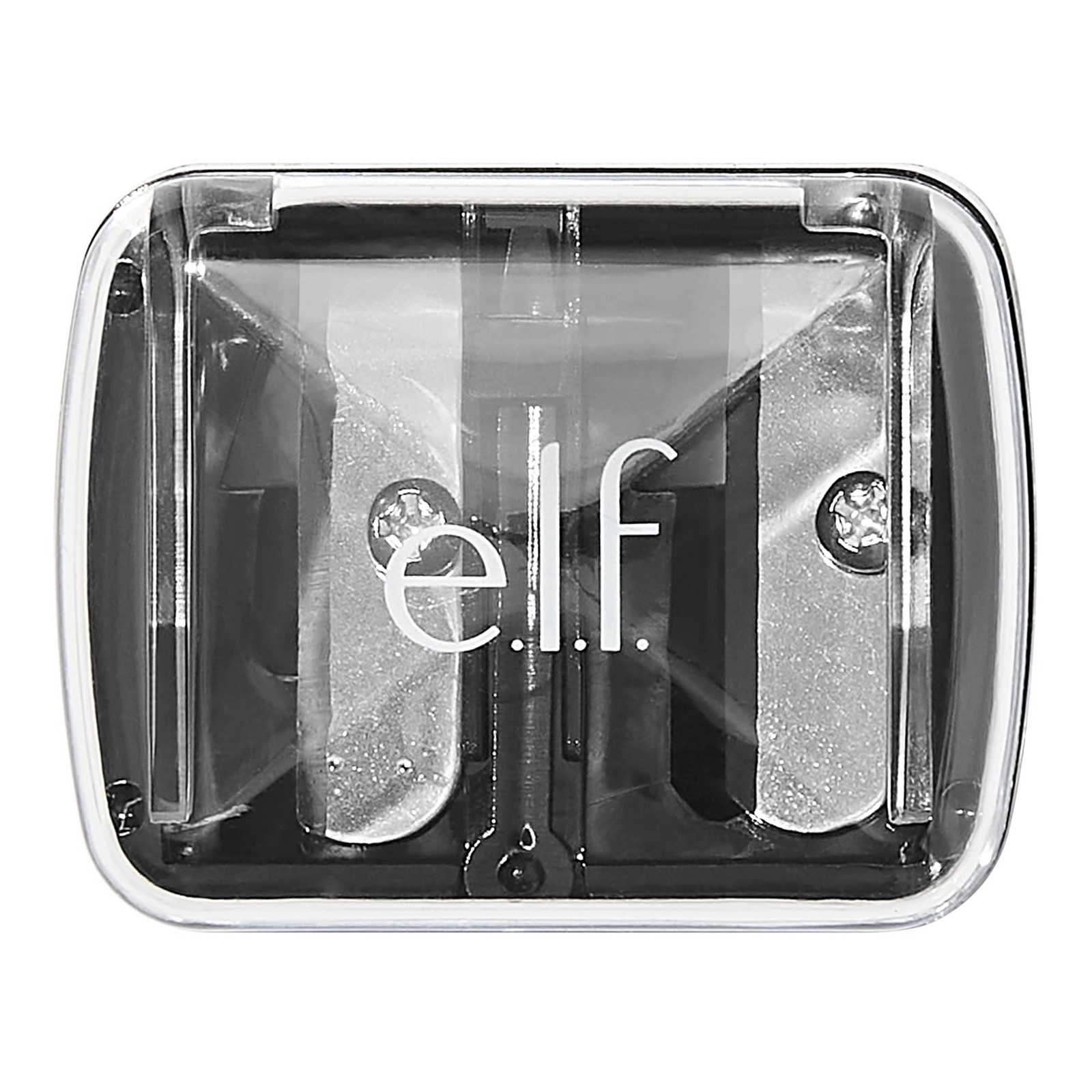 e.l.f., Dual-Pencil Sharpener, Convenient, 1 Count (Pack of 1), Black