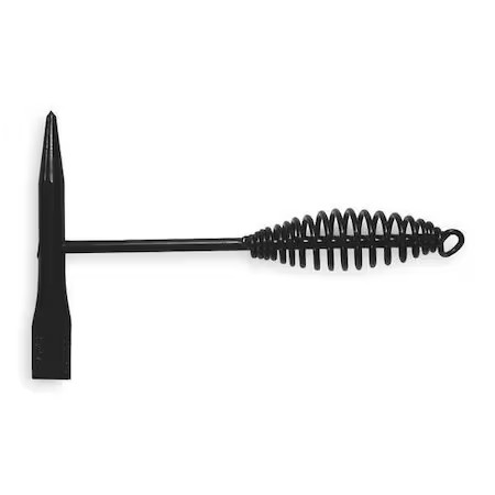 Westward 2Dbu9 5 Oz. Chipping Hammer, 1 In L Blade, 11 In L Steel Handle