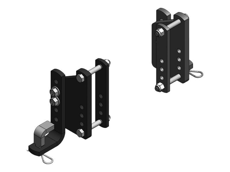 Blue Ox Trailer Weight Distribution Kit - TrackPro/2-Point Hitch Accessory