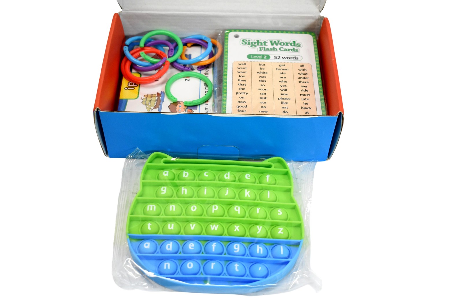 Aizweb Sight Words & Phonics Flash Cards Set MS-02 Pop Board 176 Cards Ages 3+