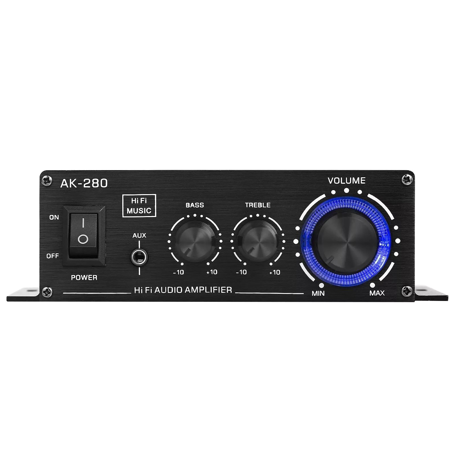 Protable 2.0 Channel AK280 Mini HIFI Stereo Audio Power Digital Amplifier