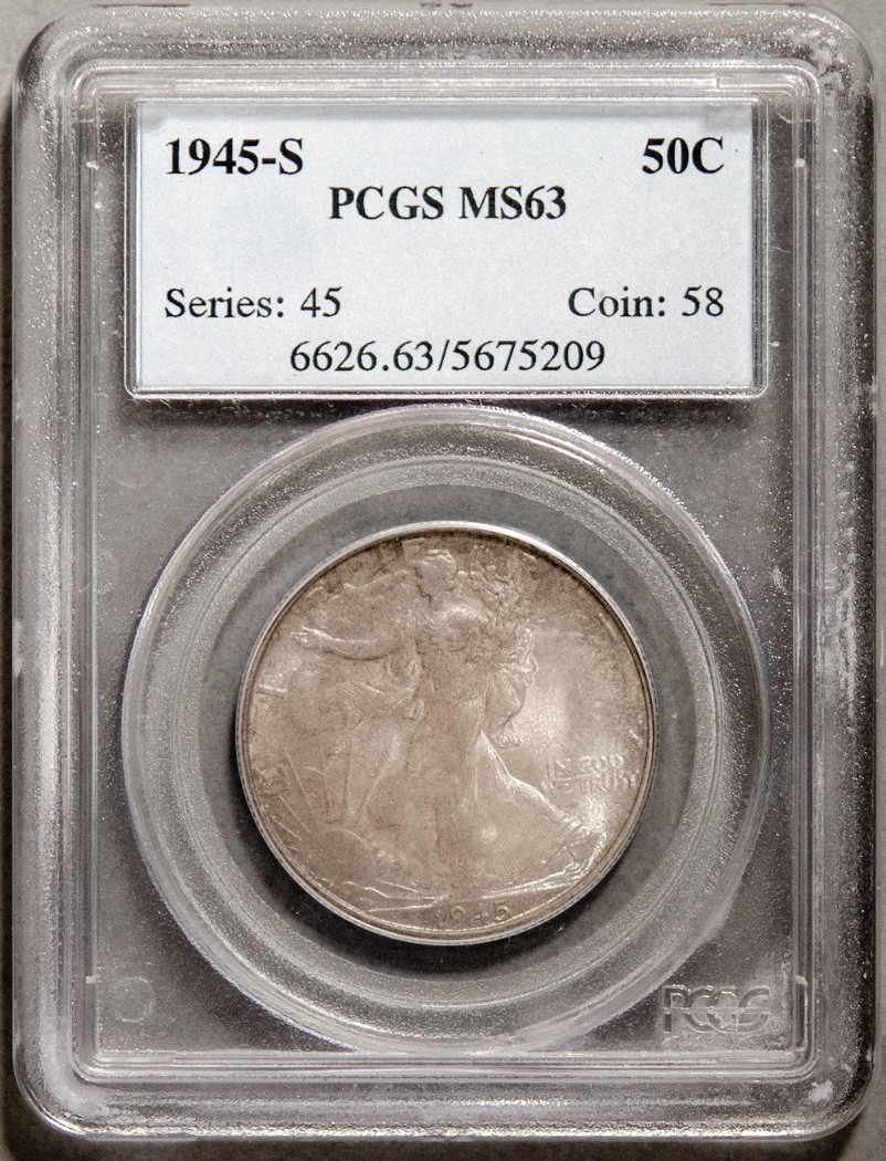 1945-S $.50 PCGS MS63 5675209