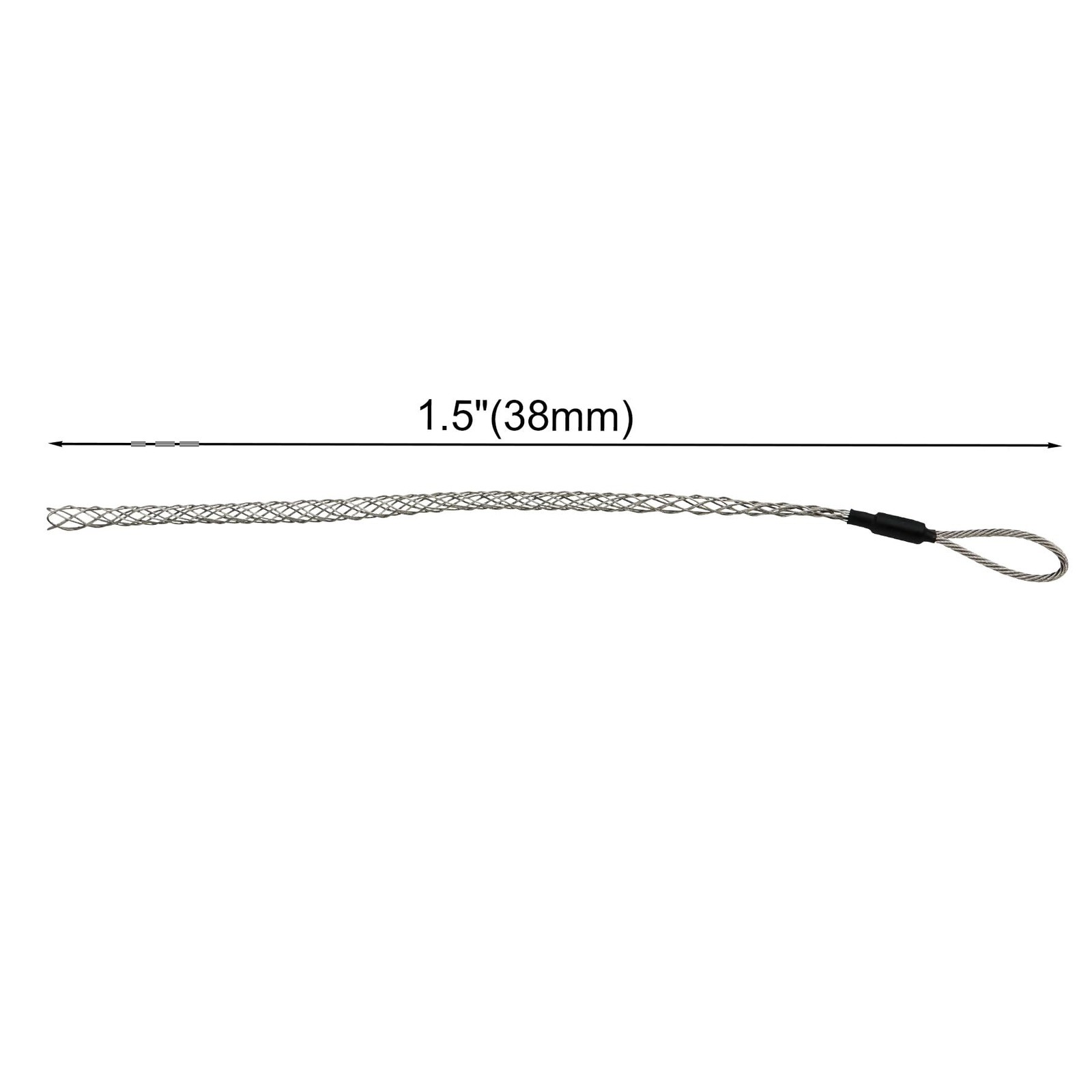 1 Pack Cable Pulling Grip, Electrical Wire Puller Socks, Stainless Steel Mesh...