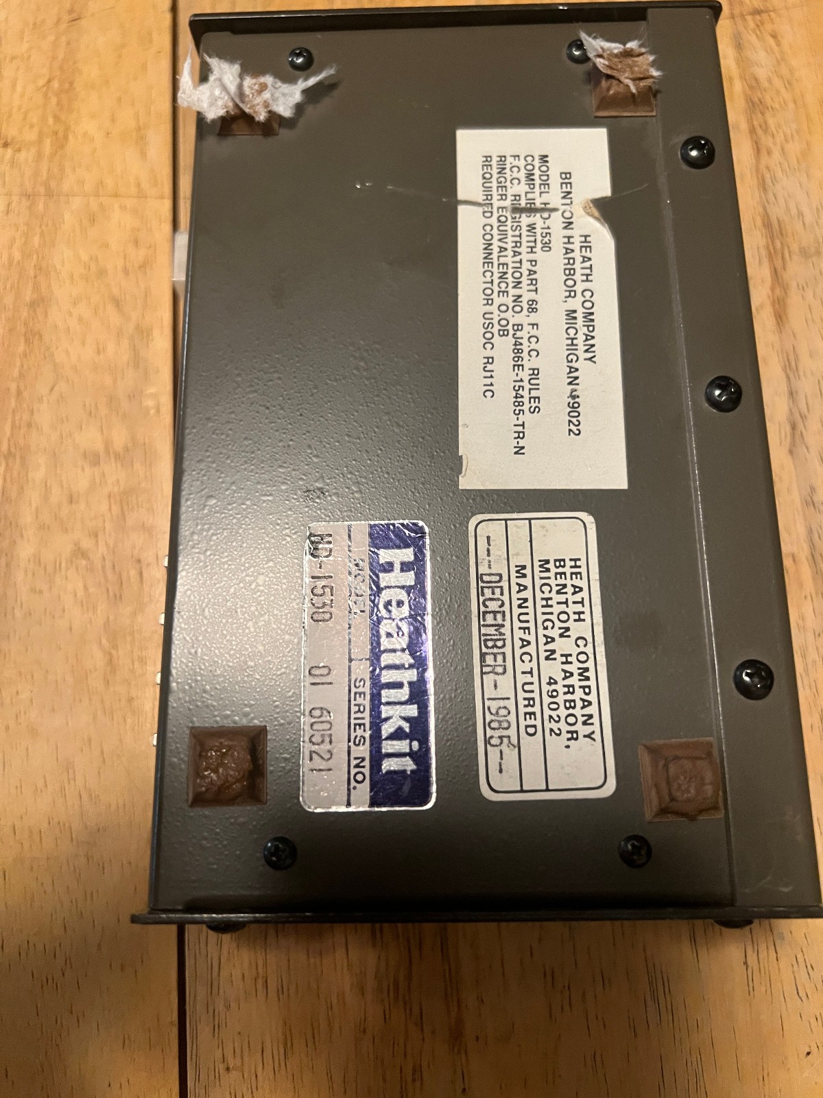 Heathkit HD-1530 Touch Tone Decoder w/ original manual Untested