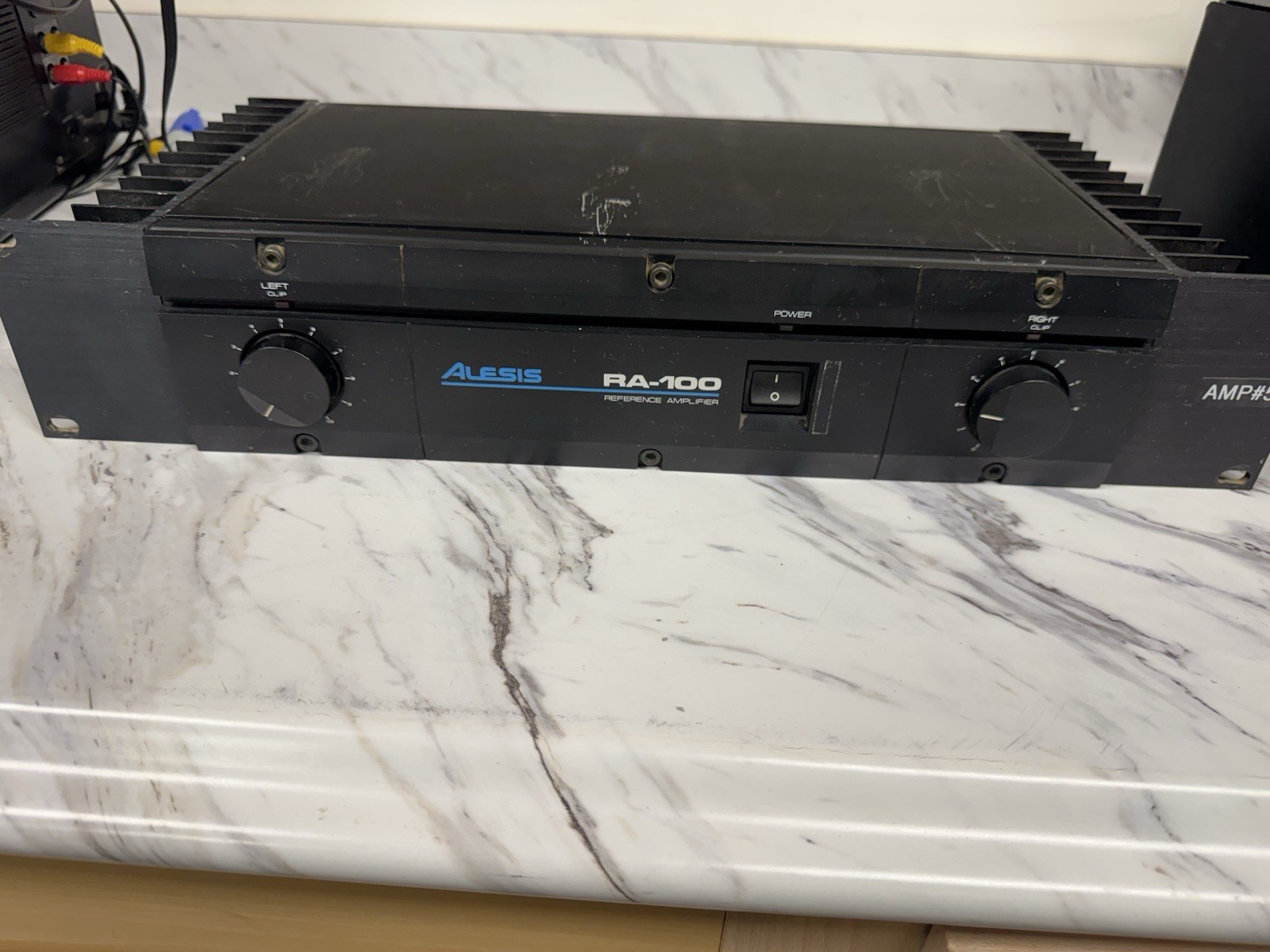 Alesis RA-100 Reference Amplifier Power Amp Works And Sounds Good
