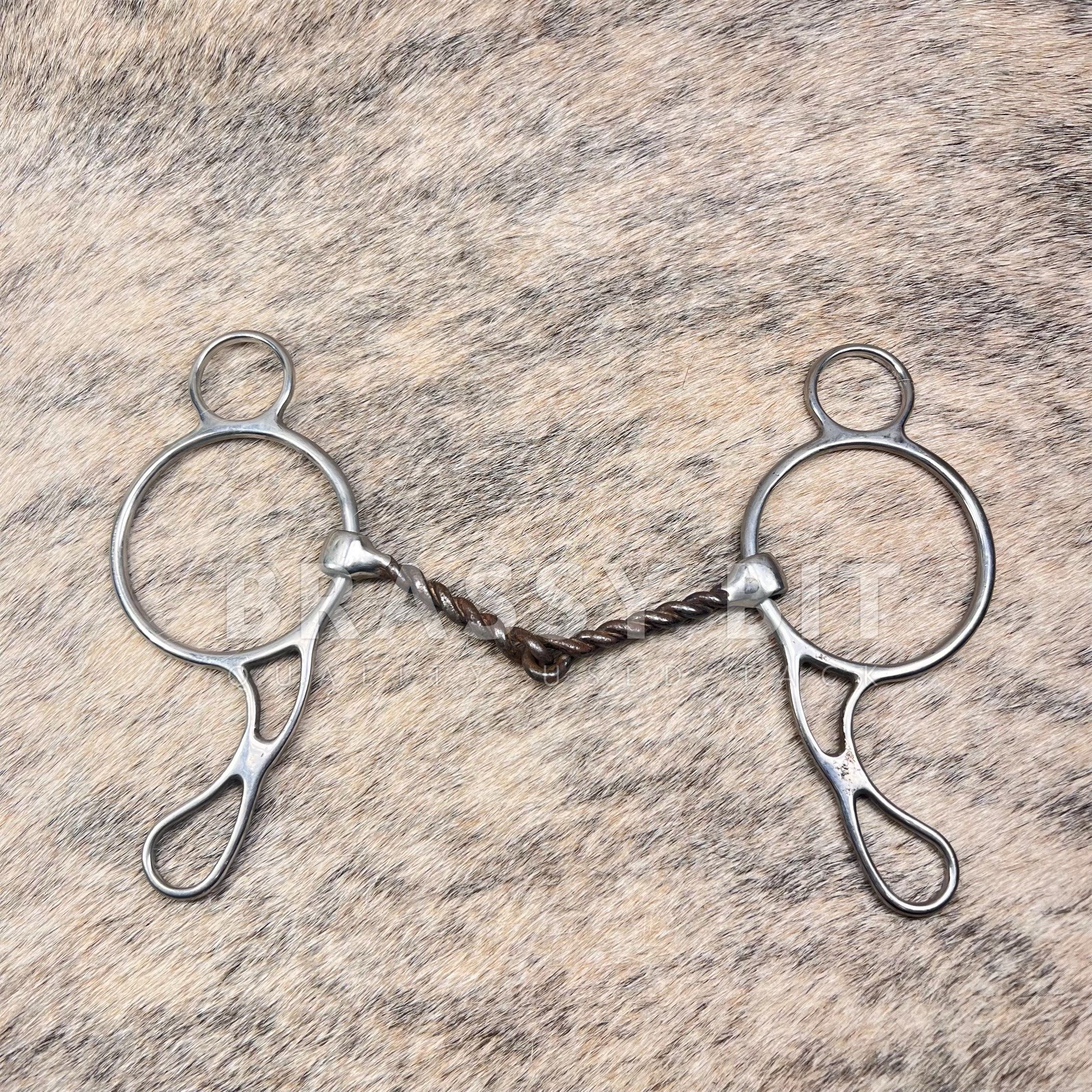 5.25" Sweet Iron Twisted Wonder Gag Bit