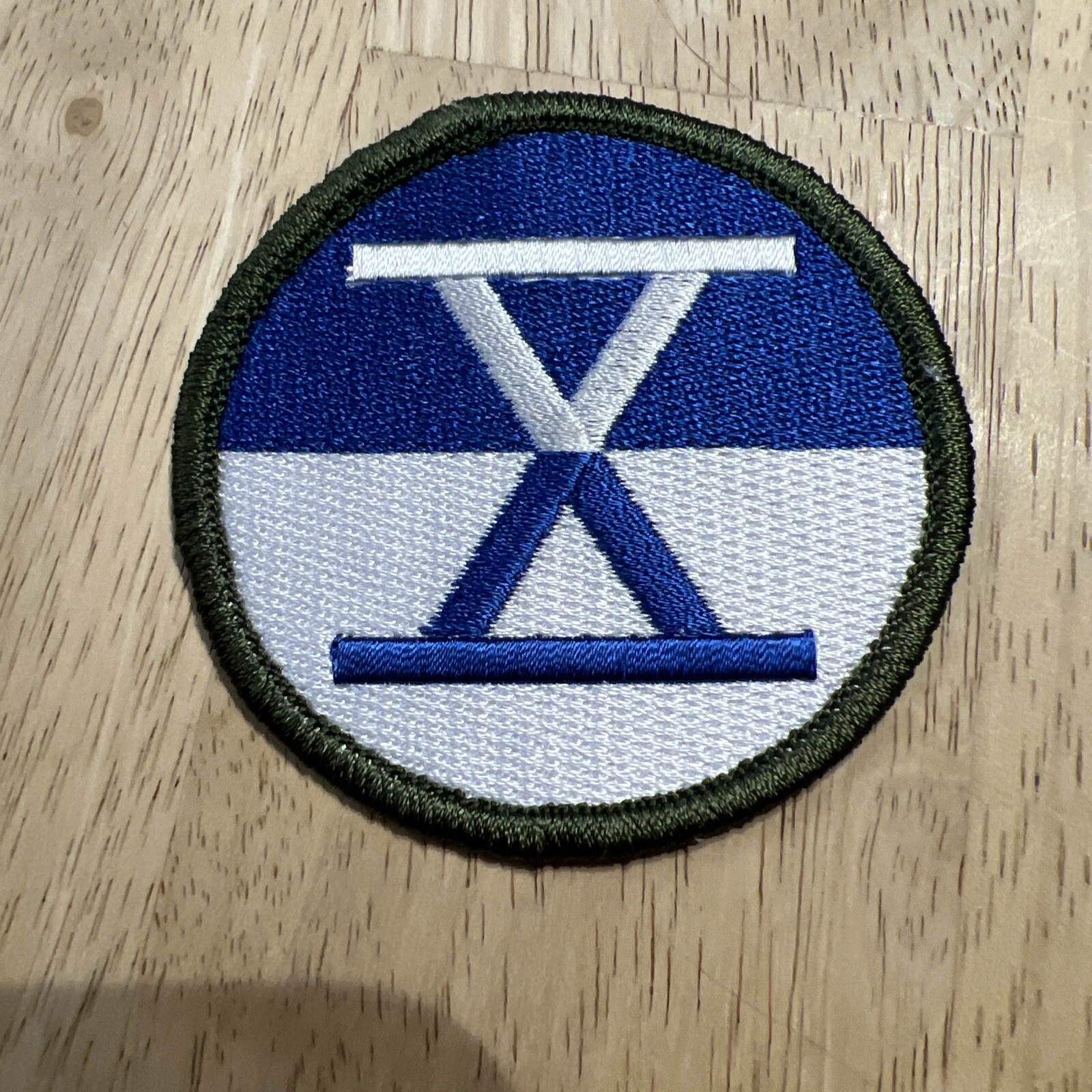 Us Army US 10th Corps Patch