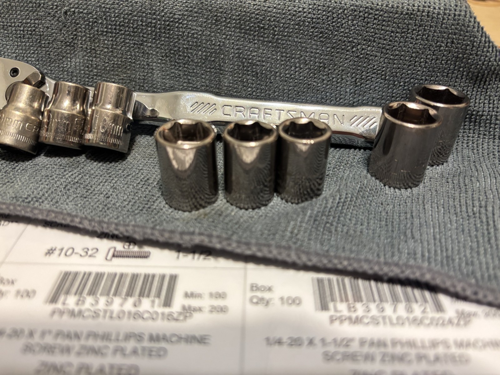 Craftsman sockets - METRIC USA Made Vintage - Pick your own