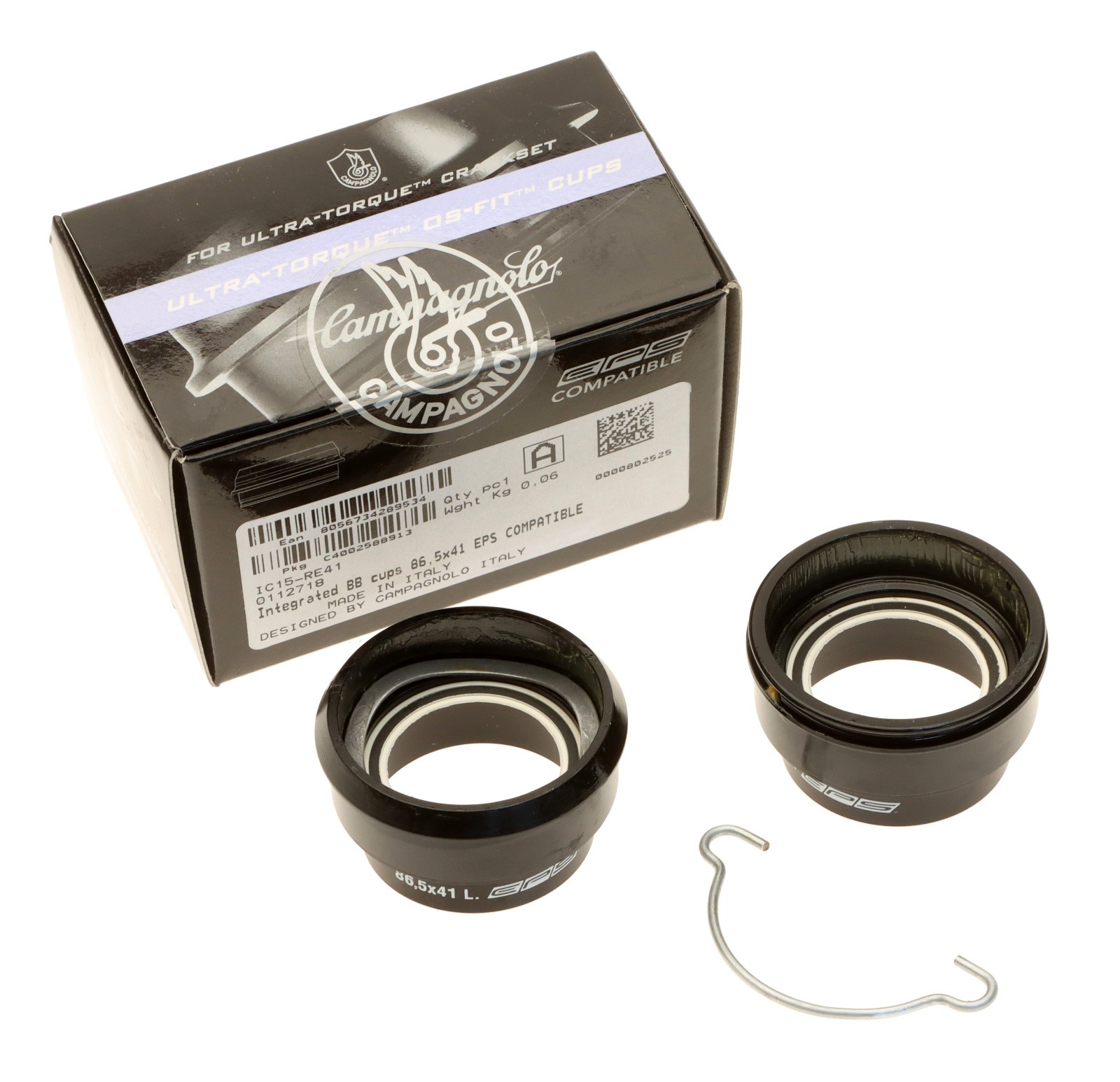 Campagnolo Ultra Torque Integrated Bottom Bracket Cups BB86 IC15-RE41 EPS NEW