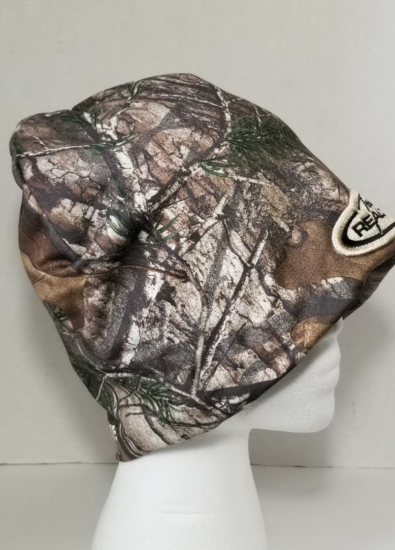 Team Realtree Camouflage Skull Cap Fitted Hunting Fishing Winter Hat Beanie