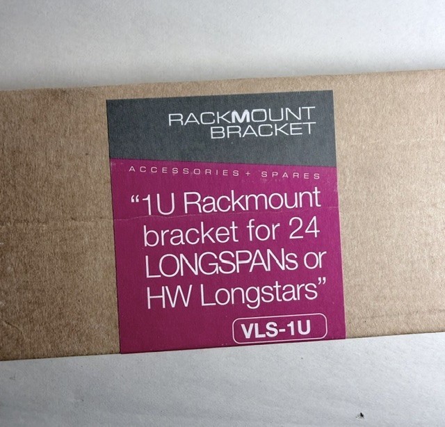 Veracity VLS-1U 24-Way Rack Mount Bracket for LONGSPAN