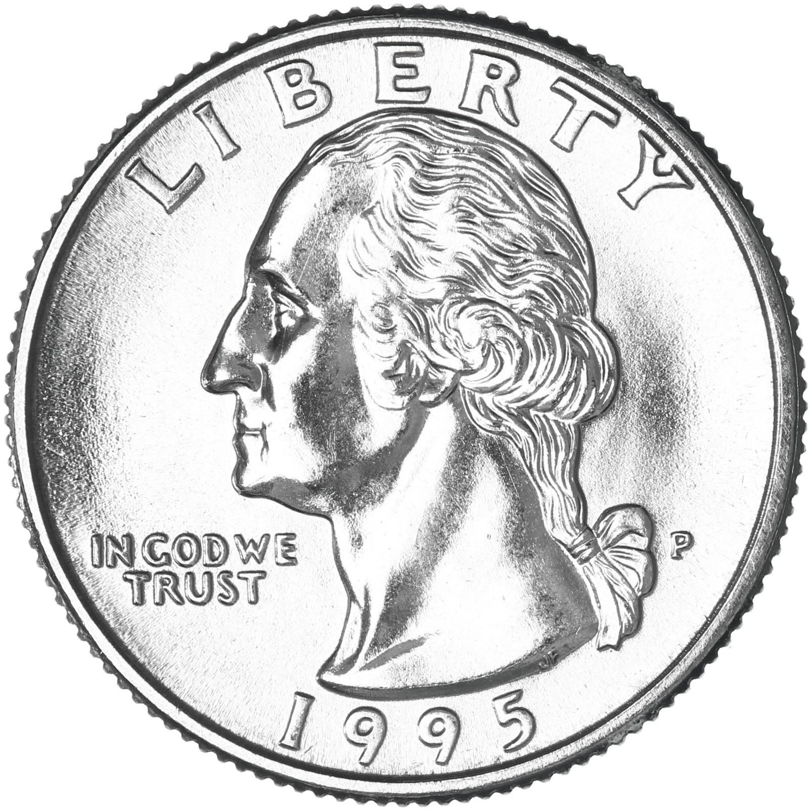 1995 P Washington Quarter Choice BU US Coin