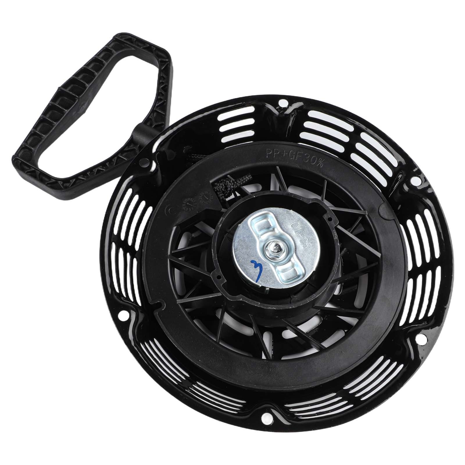 Pull Start Recoil Starter Assembly for Snow Blowers with Installation Kit