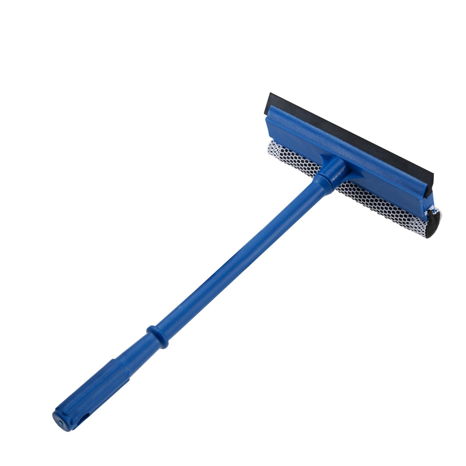 15.9" Window Squeegee for Car,2 in 1 Plastic pole, Blue