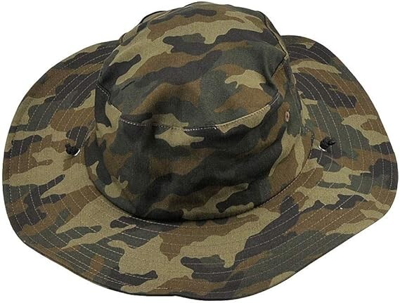 Quiksilver Hunting Bushmaster Sun Protection Fishing Bucket Hat Camo L-XL NWT