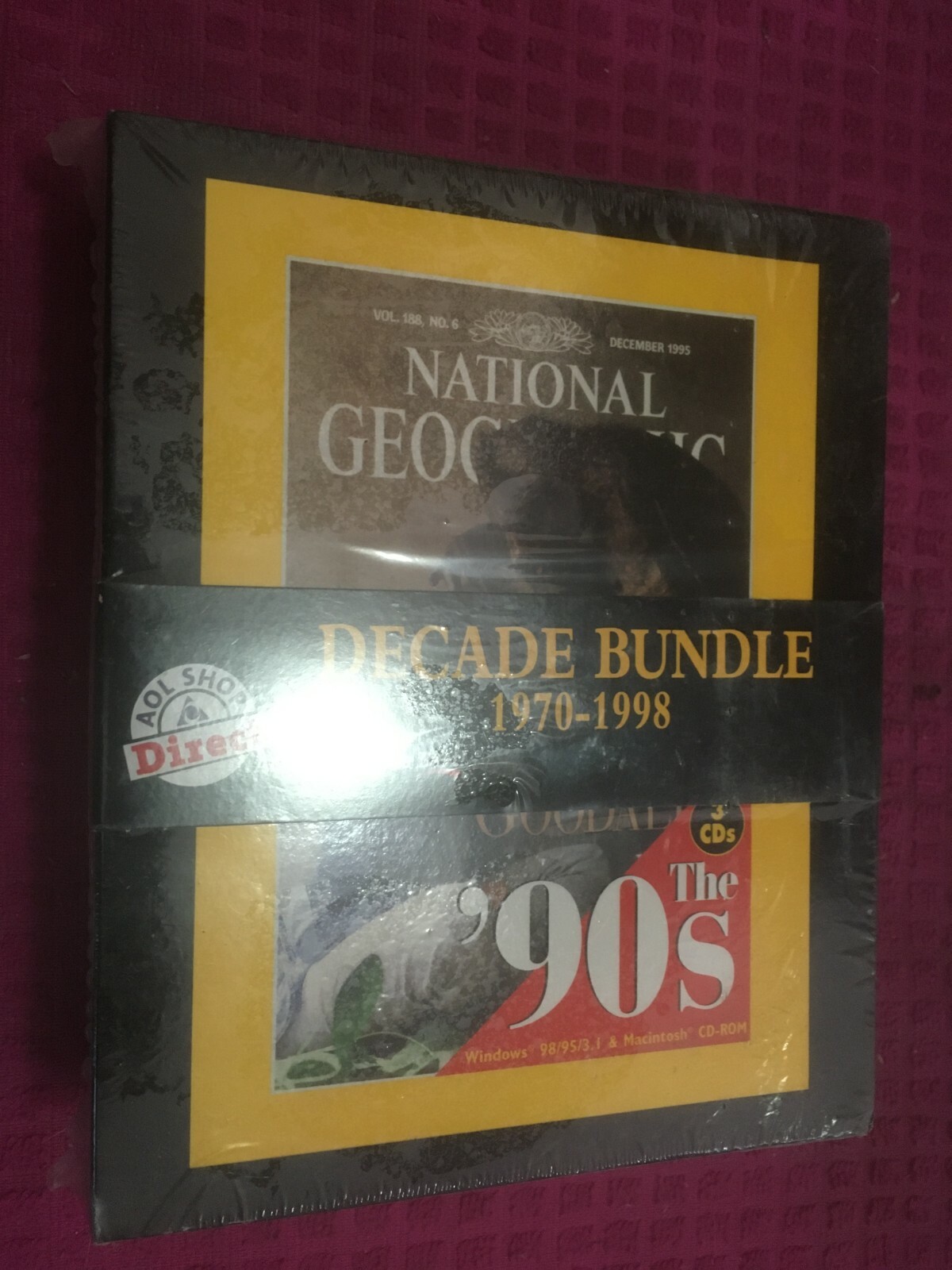 NEW! National Geographic DECADE BUNDLE (1970 - 1998) Vol. 8 9 10_9 CDs SEALED