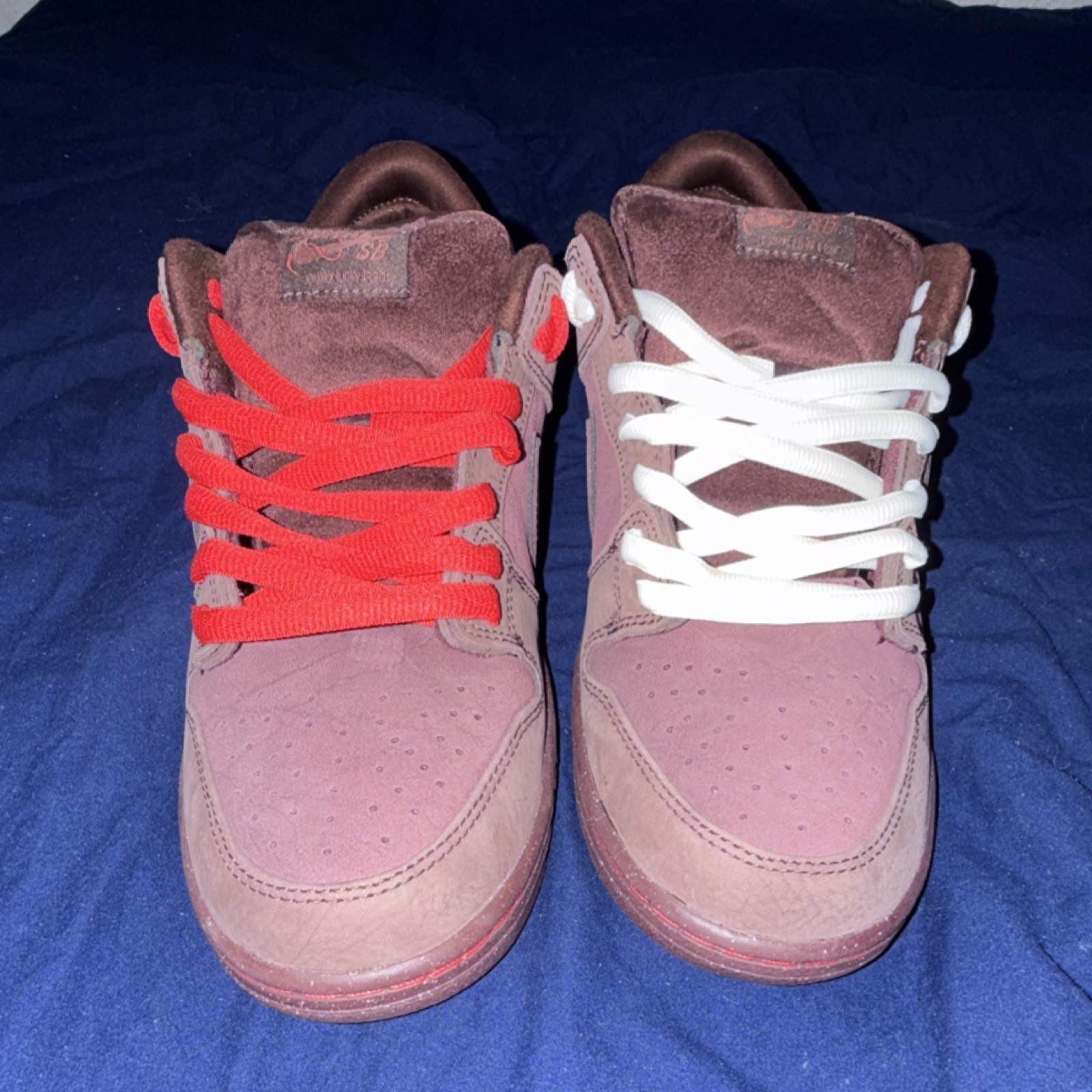 Nike SB Dunk Low PRM Burgundy Crush Skateboarding Shoes Men's US 12