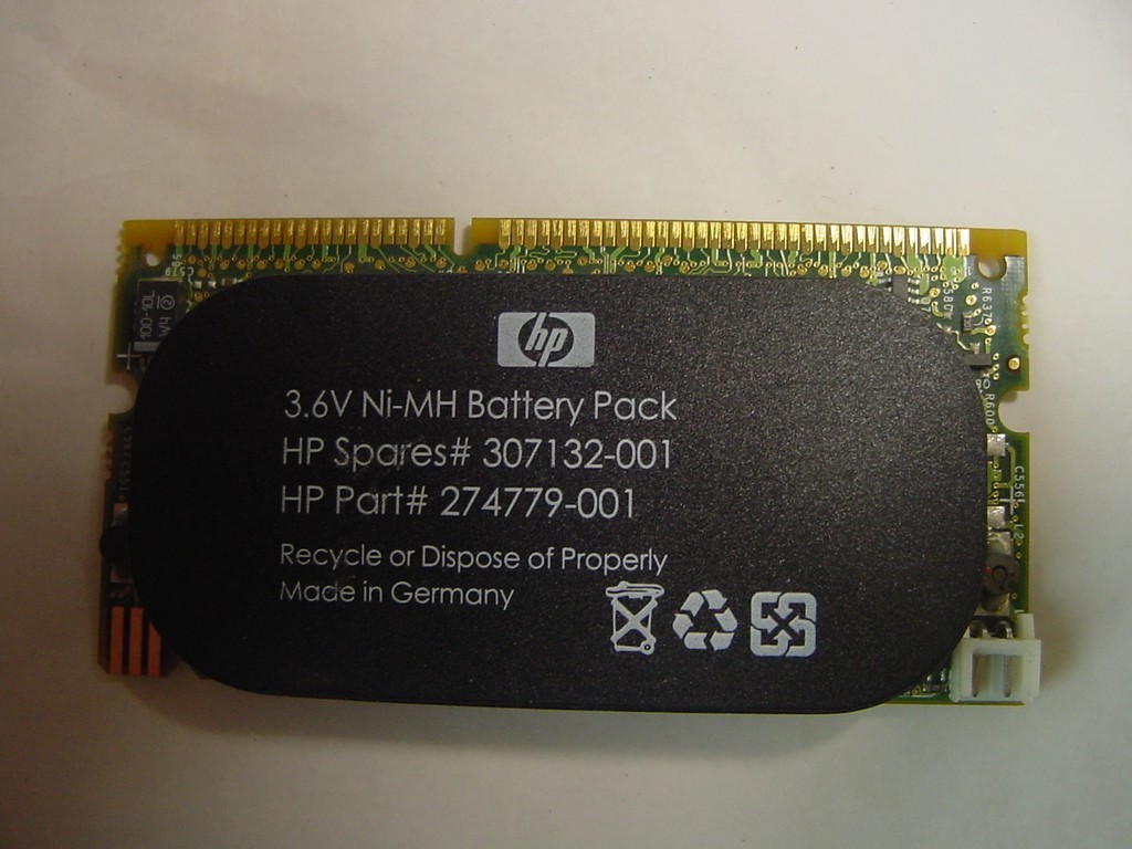 HP 128MB 3.6V Ni-MH BATTERY PACK HP SPARE 307132-001 274779-001
