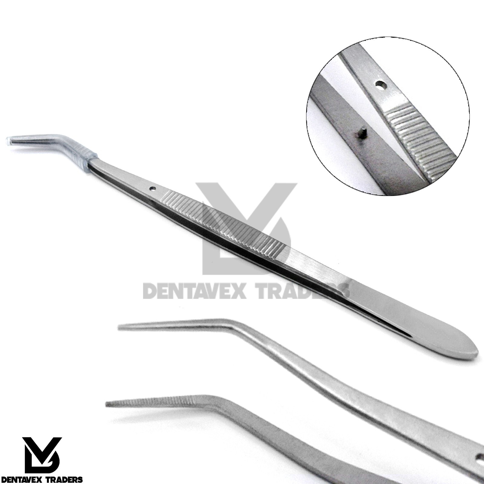 „Dental Meriam Tweezers Medical Nursing Cotton Dressing Tissue Forcep Instrument