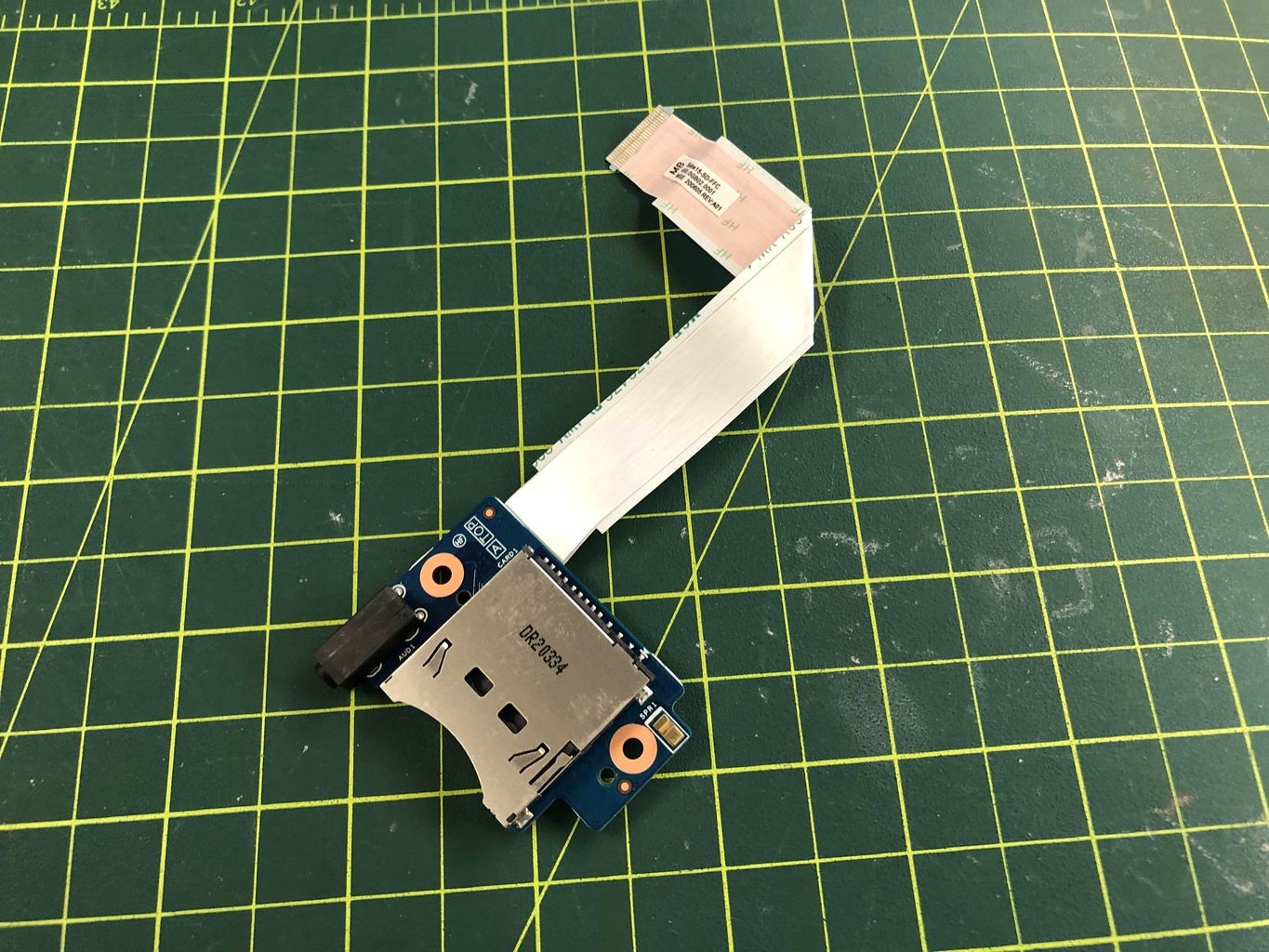HP ENVY X360 15-DS Audio Card Reader Board w/Cable 448.0GB50.0011