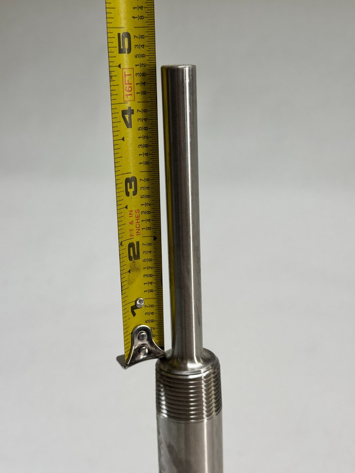 ASHCROFT Adjustable Angle Thermometer, 0-550F, 5" Face, 4-1/2" Stem, 3/4" NPT
