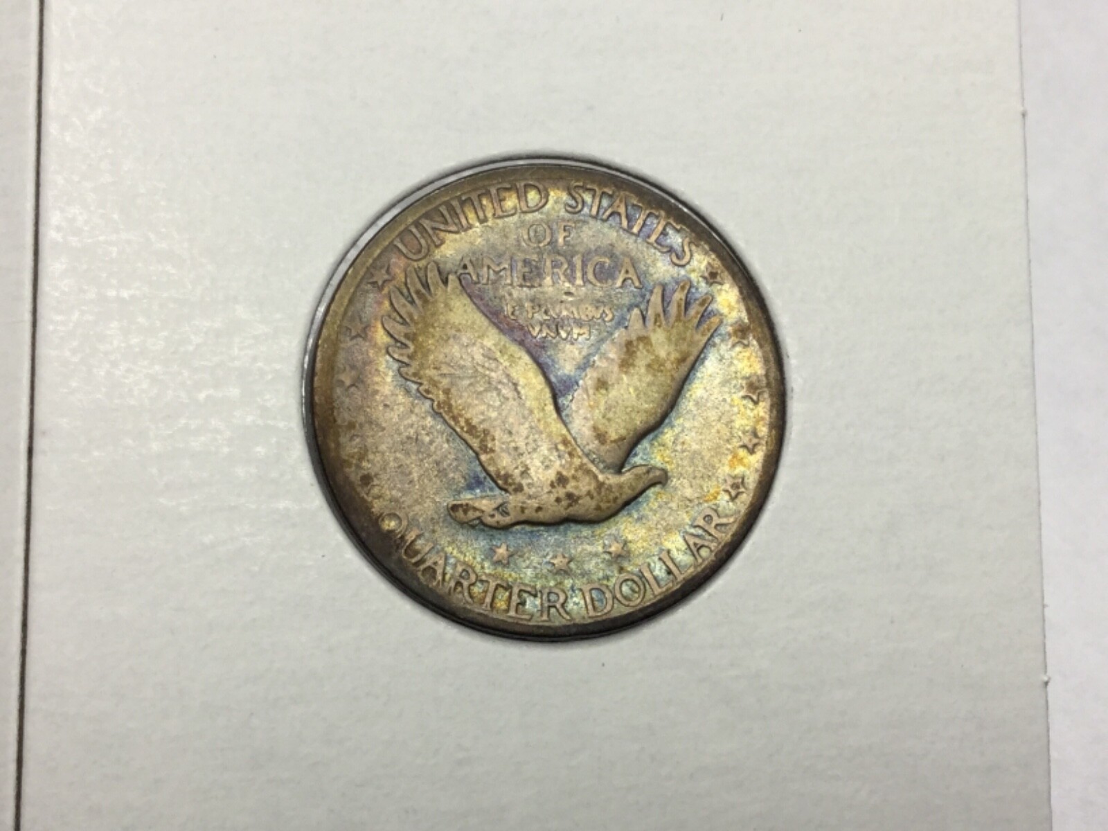 1927-S Standing Liberty Quarter in very good