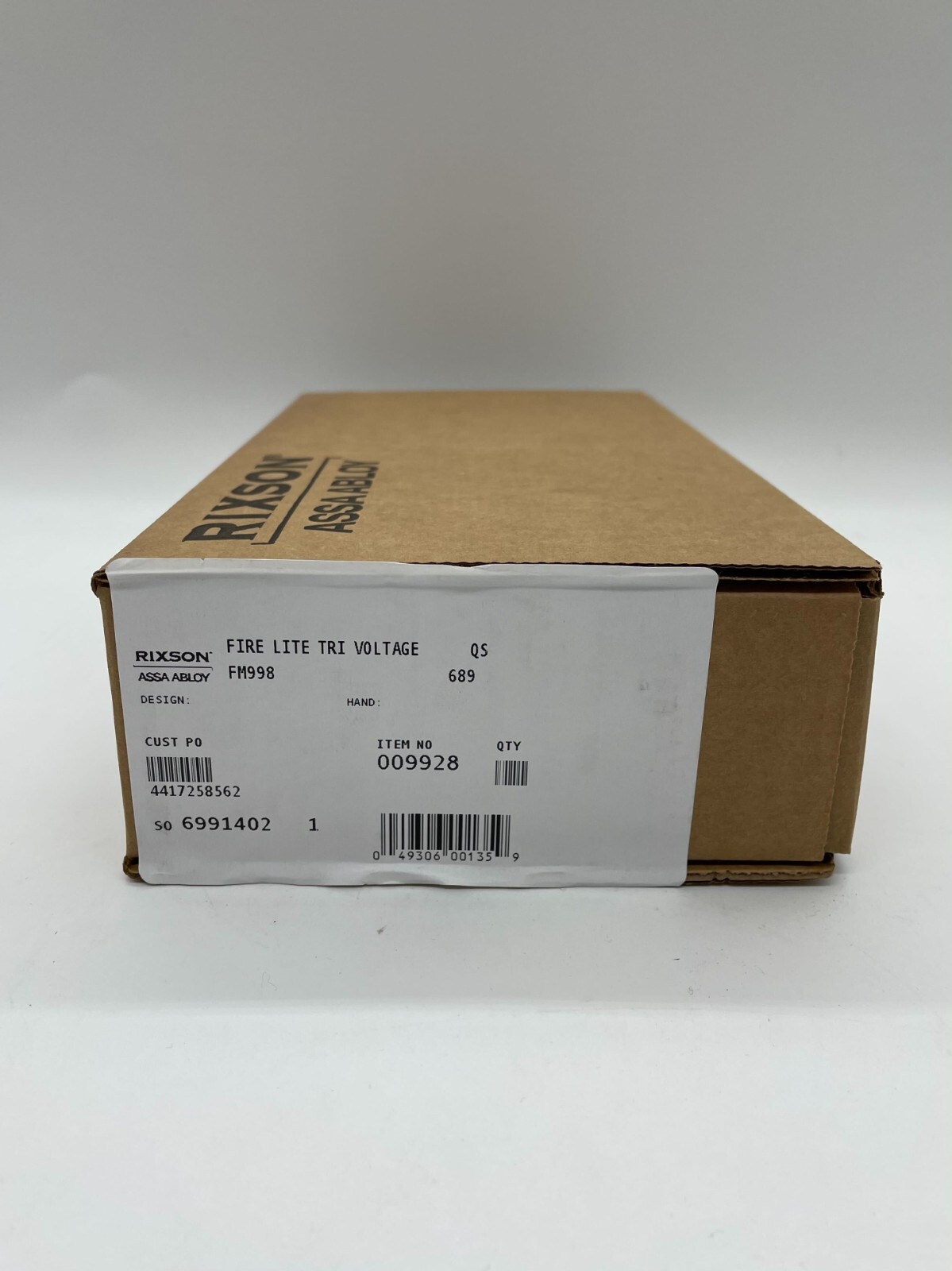 Rixson FM998 | Same Day Shipping (SEALED BOX)