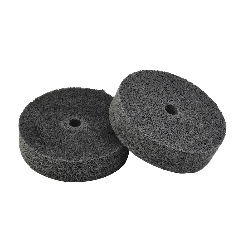 3 Inch Nylon Fiber Polishing Wheel Buffer Pad Metal Wood Grinding Disc Tool Kits