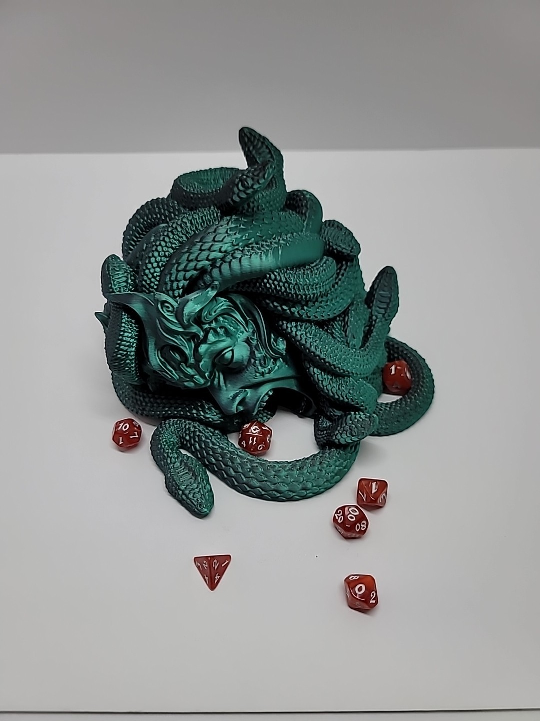 Gorgon Demise Dice Tower - Medusa Stheno Euryale Dungeons & Dragons Pathfinder