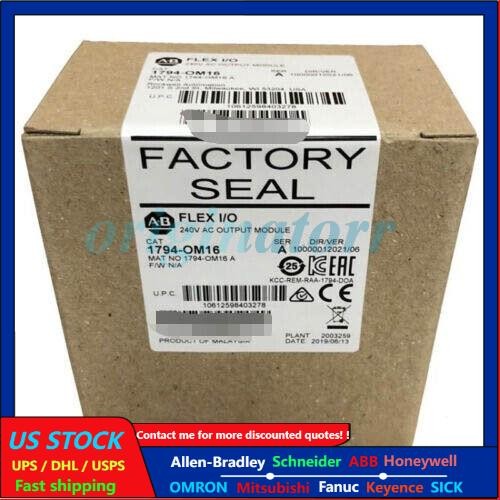 AB 1794-OM16 New IN BOX Flex 16 Point Digital Output Module Fast Shipping