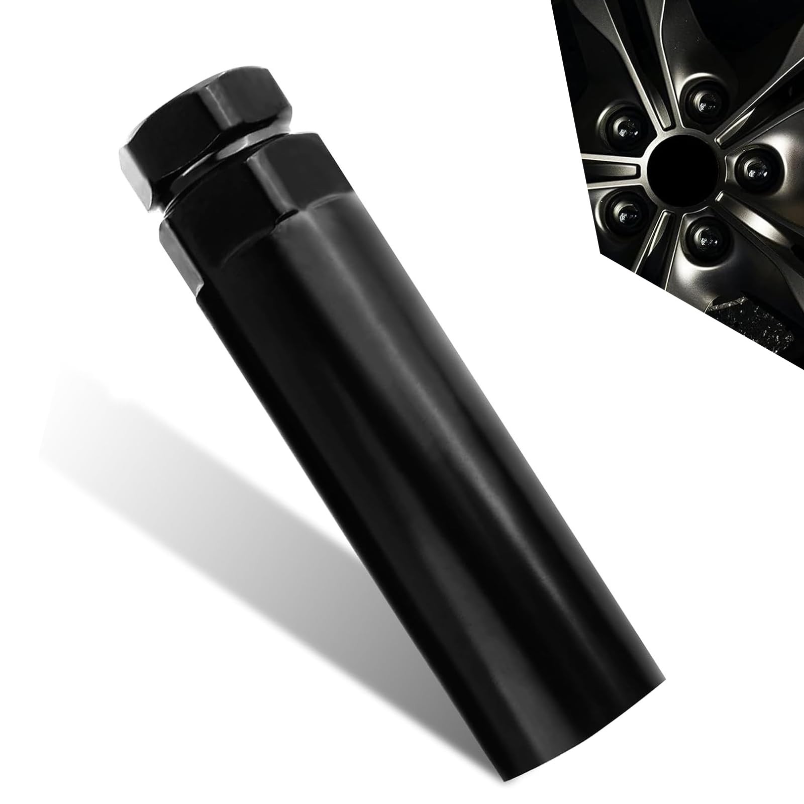 Zikefest Large 6 Spline Lug Nut Socket, Fuel Rim Lock 6