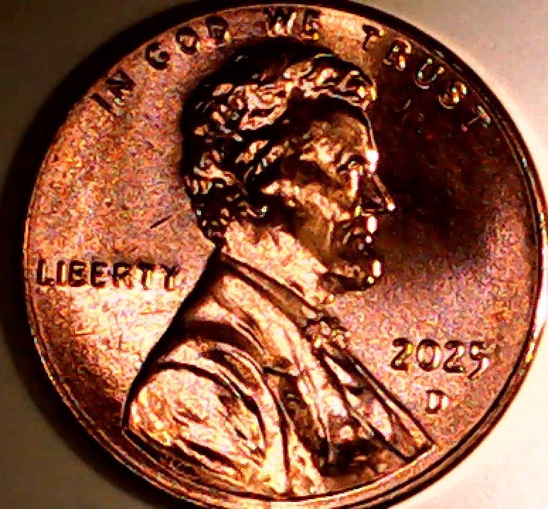 2025 D Lincoln Shield Penny Brilliant Red DDO DDR Error Uncirculated