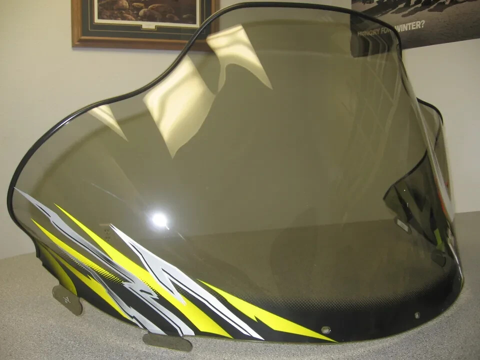 Polaris Snowmobile Edge Chassis 15" Mid Smoke Tint Windshield - 5434933