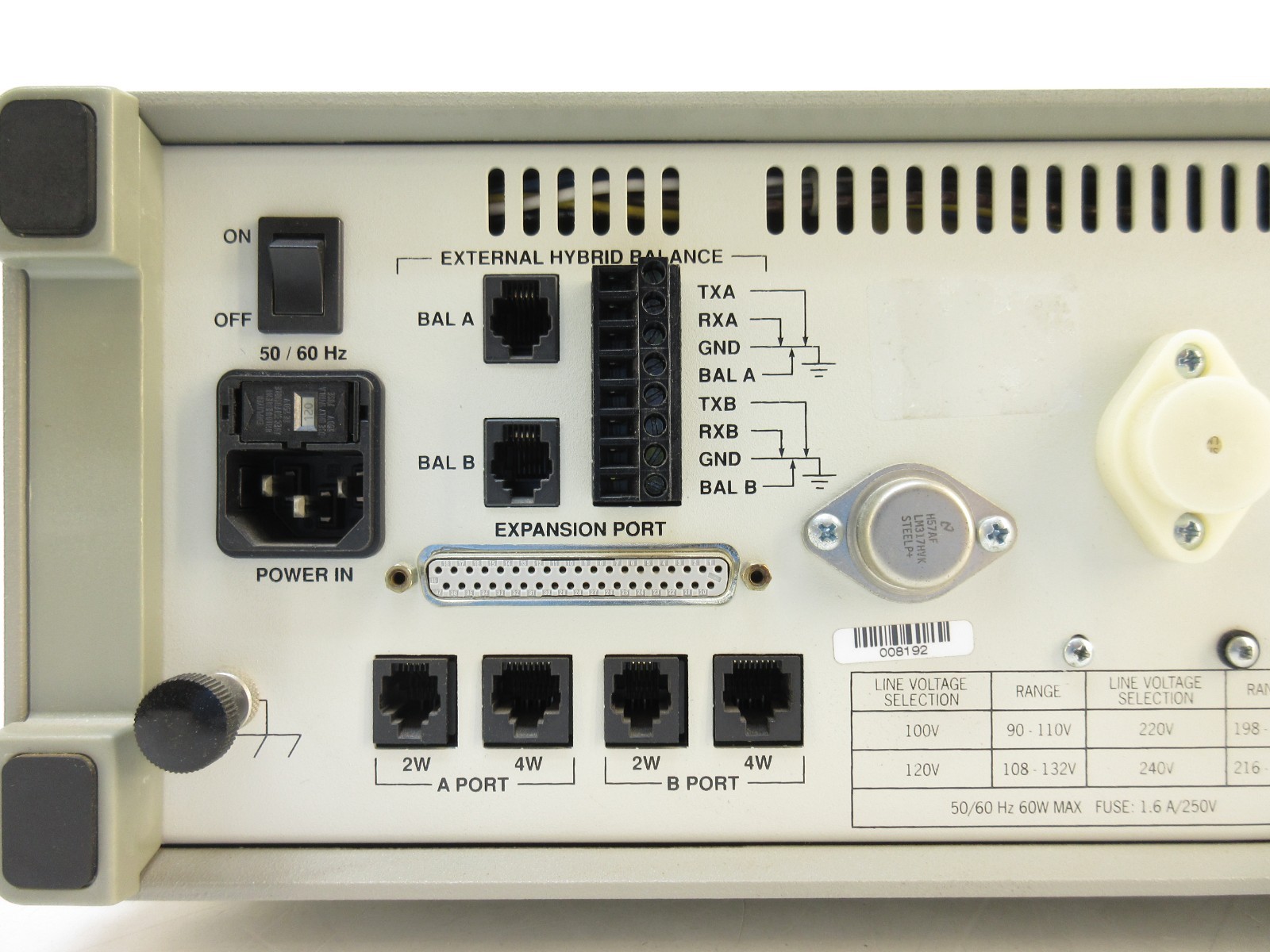 Processing Telecom Technologies PTT 5102 Telephone Network Simulator