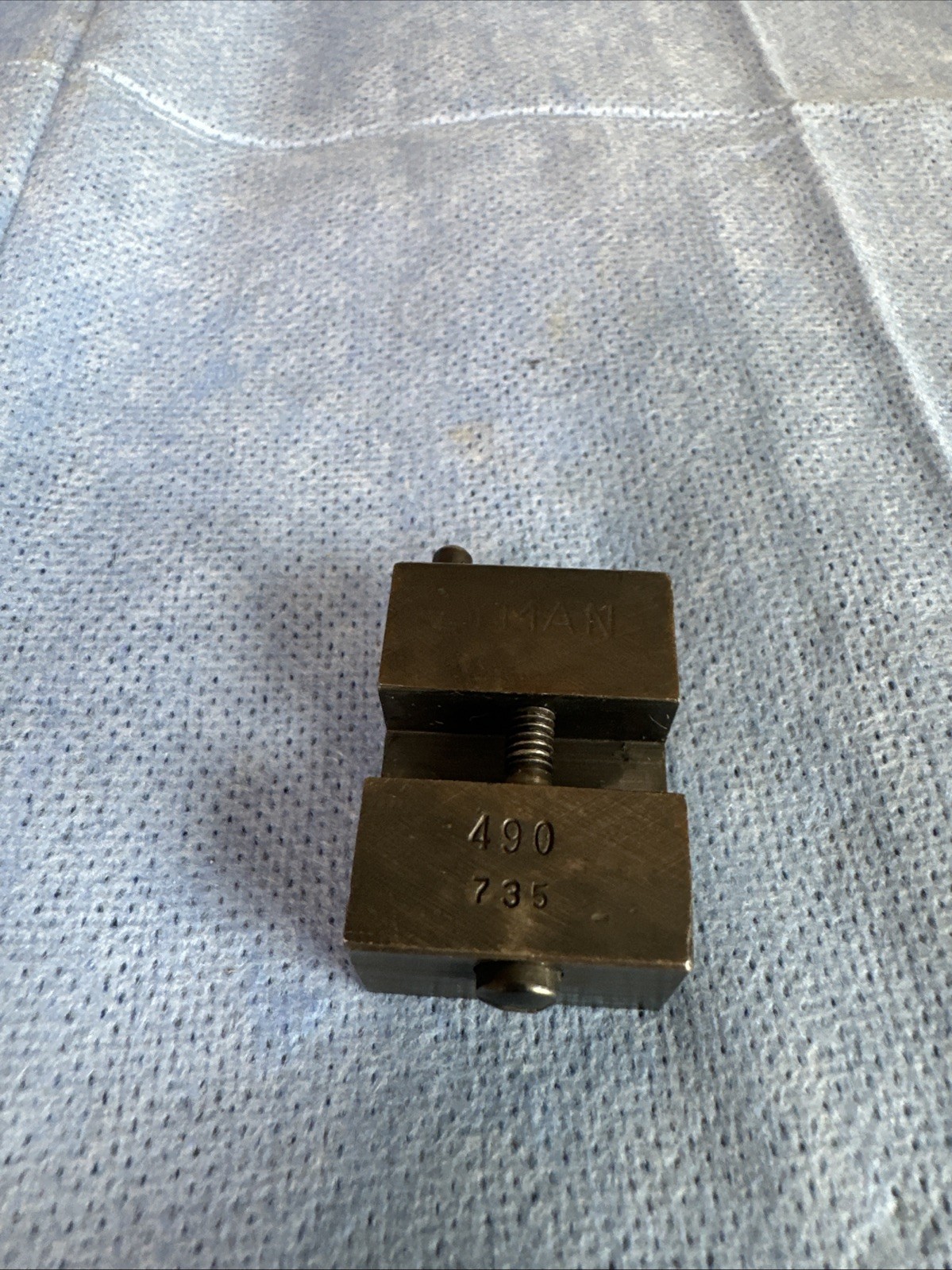 Lyman Muzzleloader Ball Mould Mold .490 Single Cavity Black Powder 50 Caliber