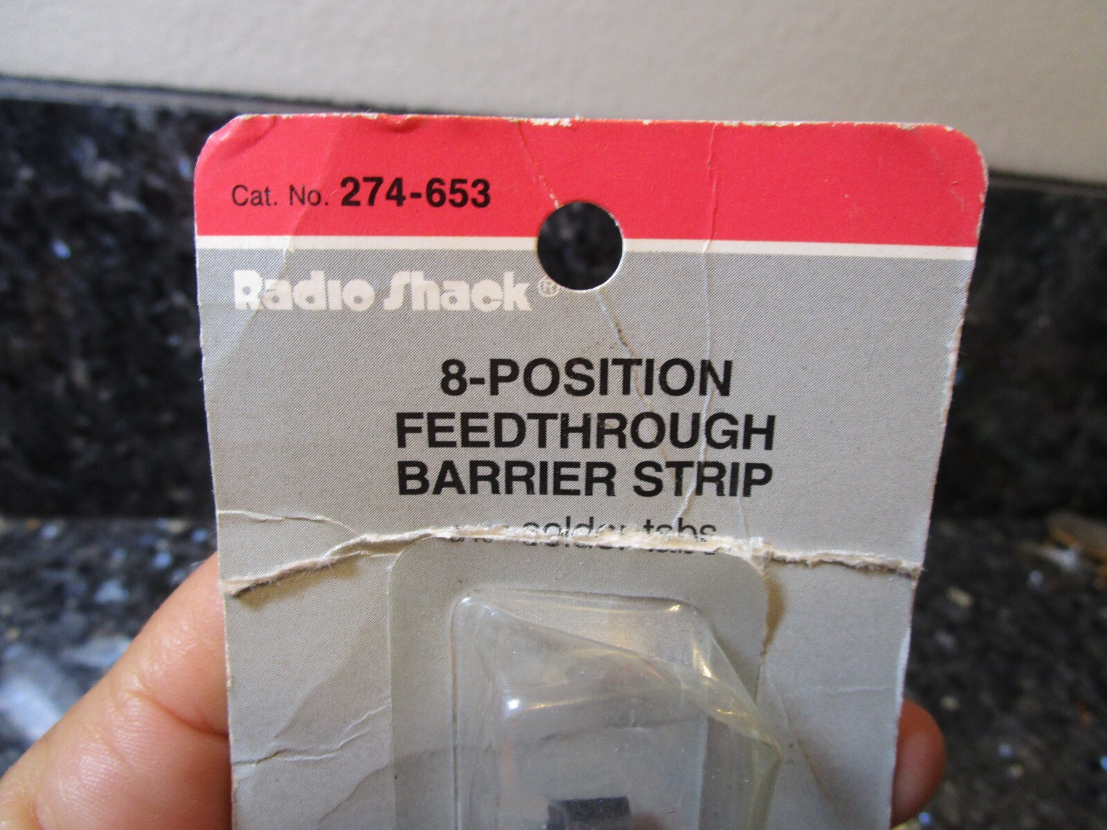 Radio Shack 274-653 8-Position Feedthrough Barrier Strip