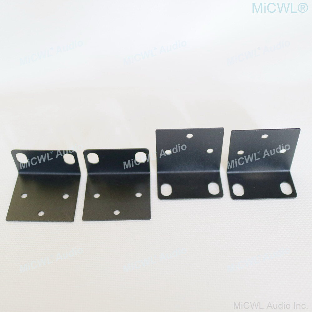 4pcs Metal 1U 19" Rack Mount ear Mounting jointing with screw cap for frame box