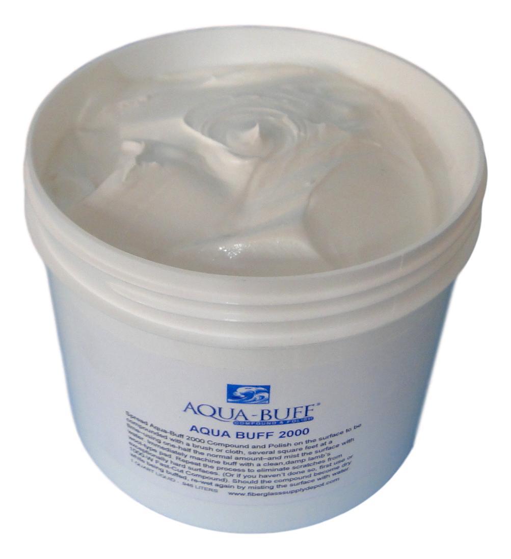 Aqua Buff 2000 Buffing Polishing Compound Quart (32oz)