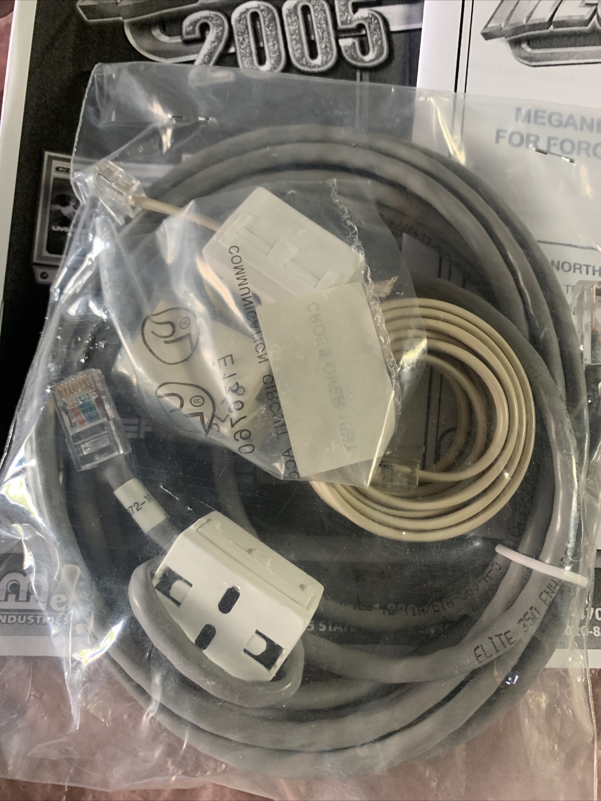 Mega Net Cables And Manual Merit Touchscreen Evo arcade video game part c146