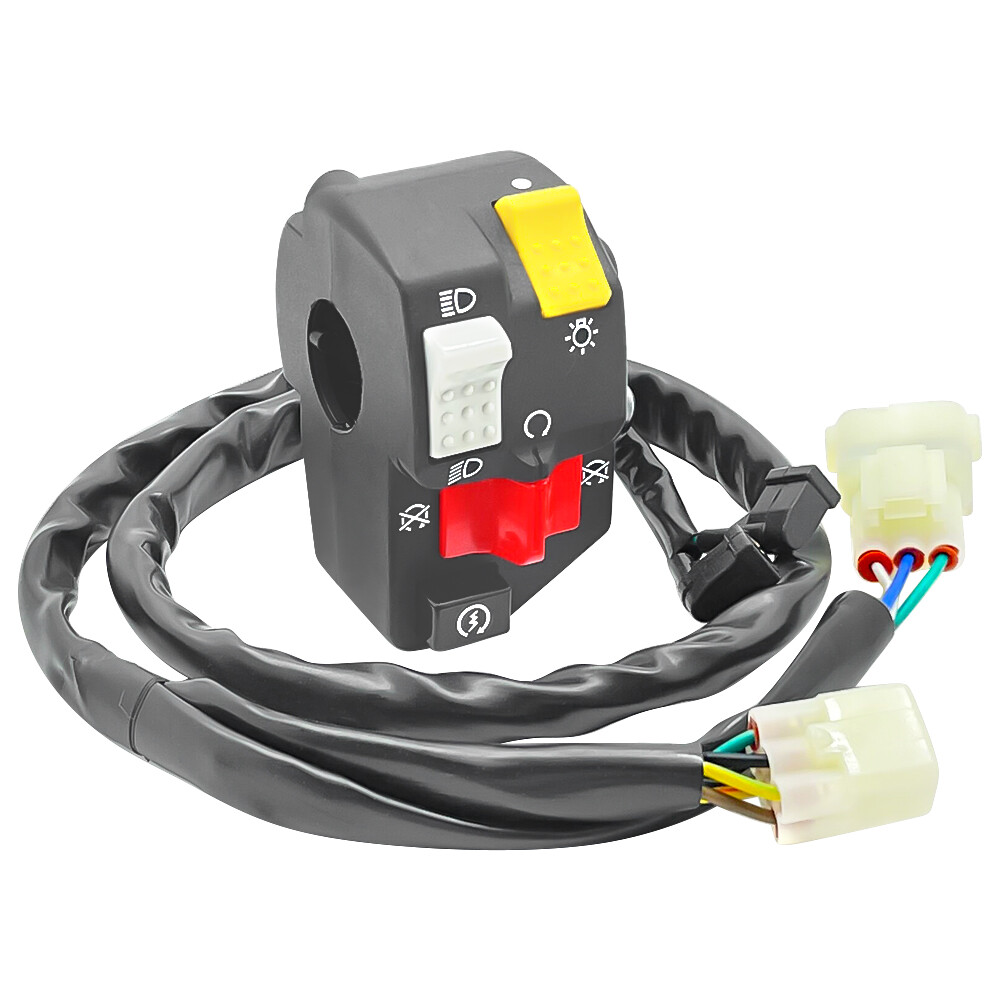 Left Handlebar Switch Start Stop Headlight for 1999-2004 Honda TRX400EX Sportrax