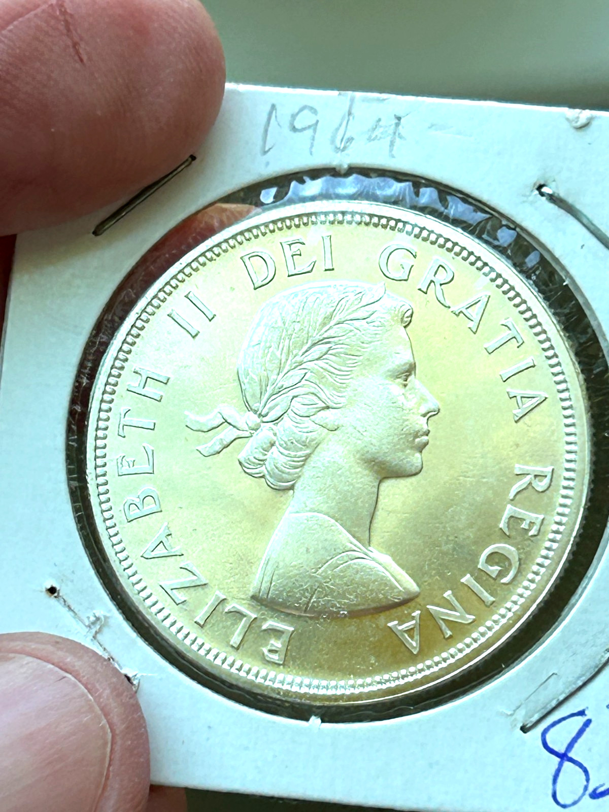 Canada 1964 Silver Dollar Charlottetown Quebec 1864-1964 Anniversary NICE UNC 83