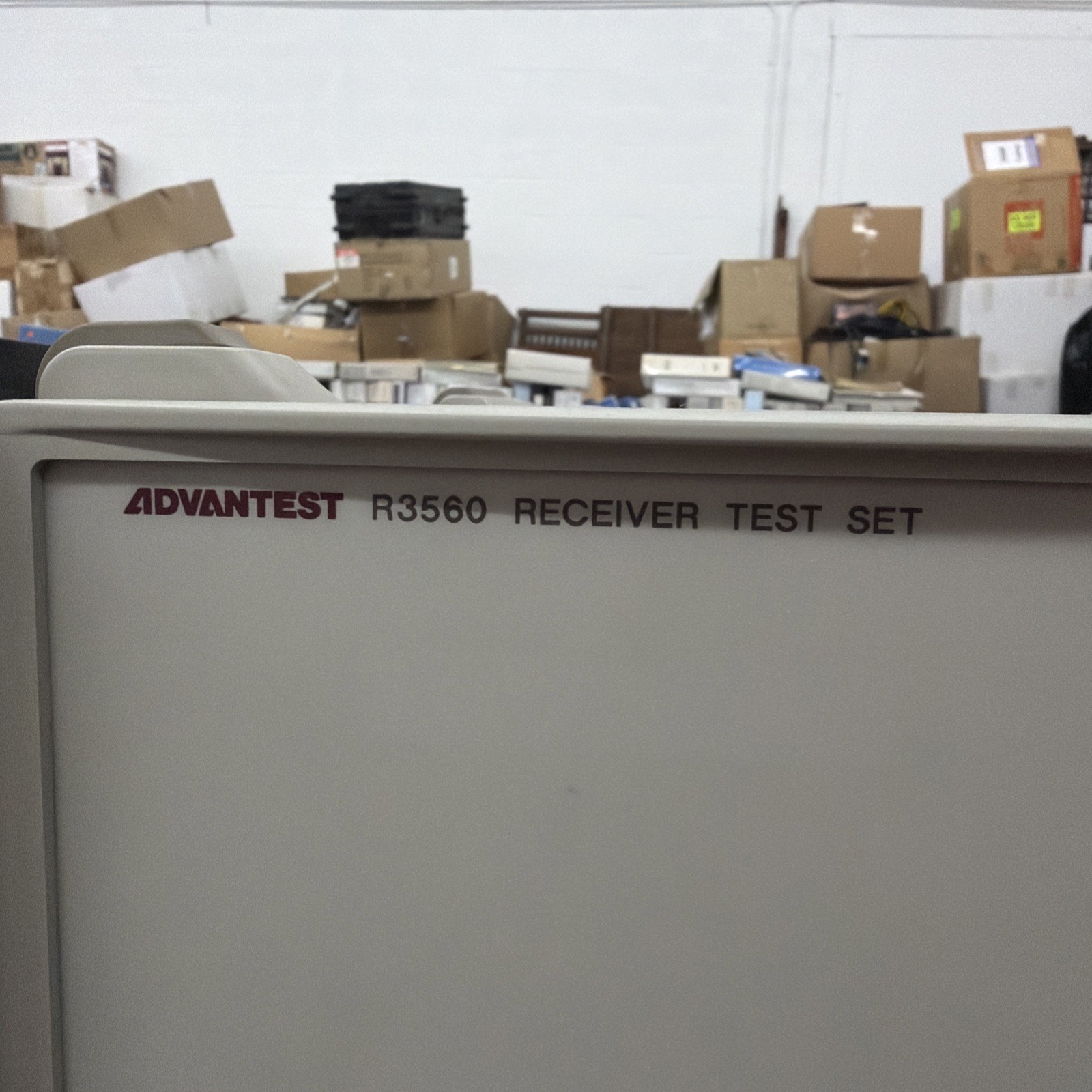 ADVANTEST R3560 RECEIVER TEST SET LABORATORY 300VA MAX