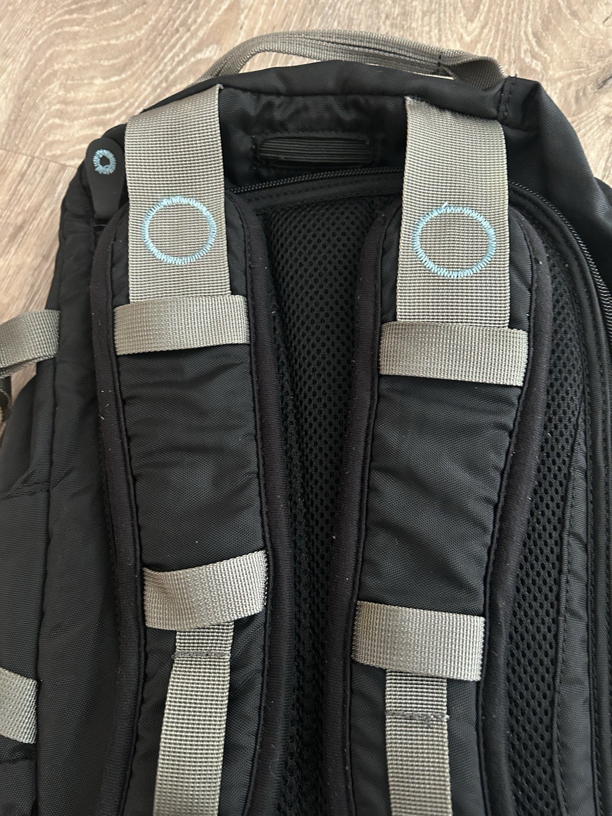 CamelBak Hydration Backpack Black Blue Gray Hiking Padded Straps Adjustable