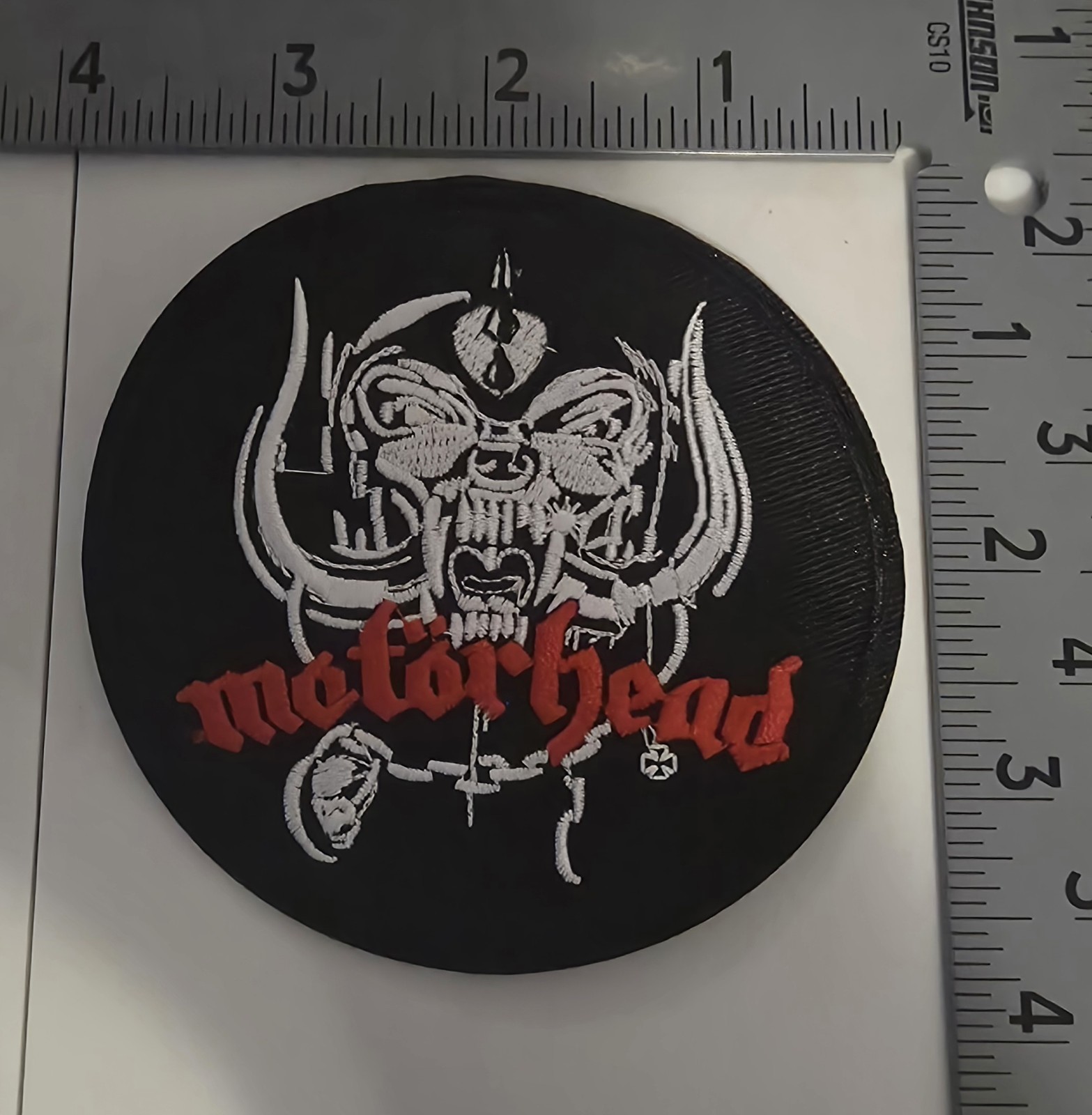 Motorhead Embroidered Iron/Sew On Band Patch
