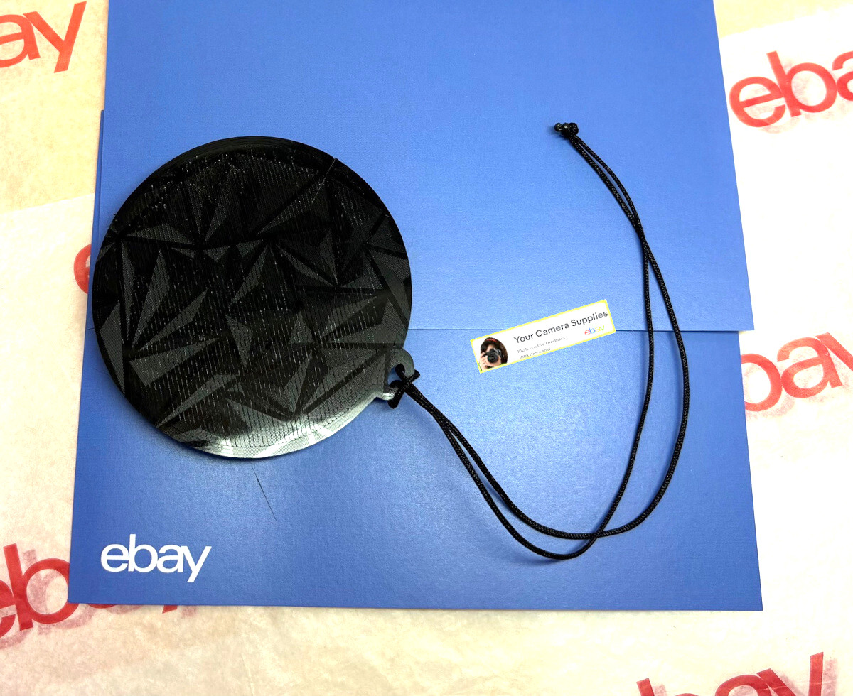 Slip On LENS CAP 60mm+HOLDER for 60mm outside diameter applications Gr 3D