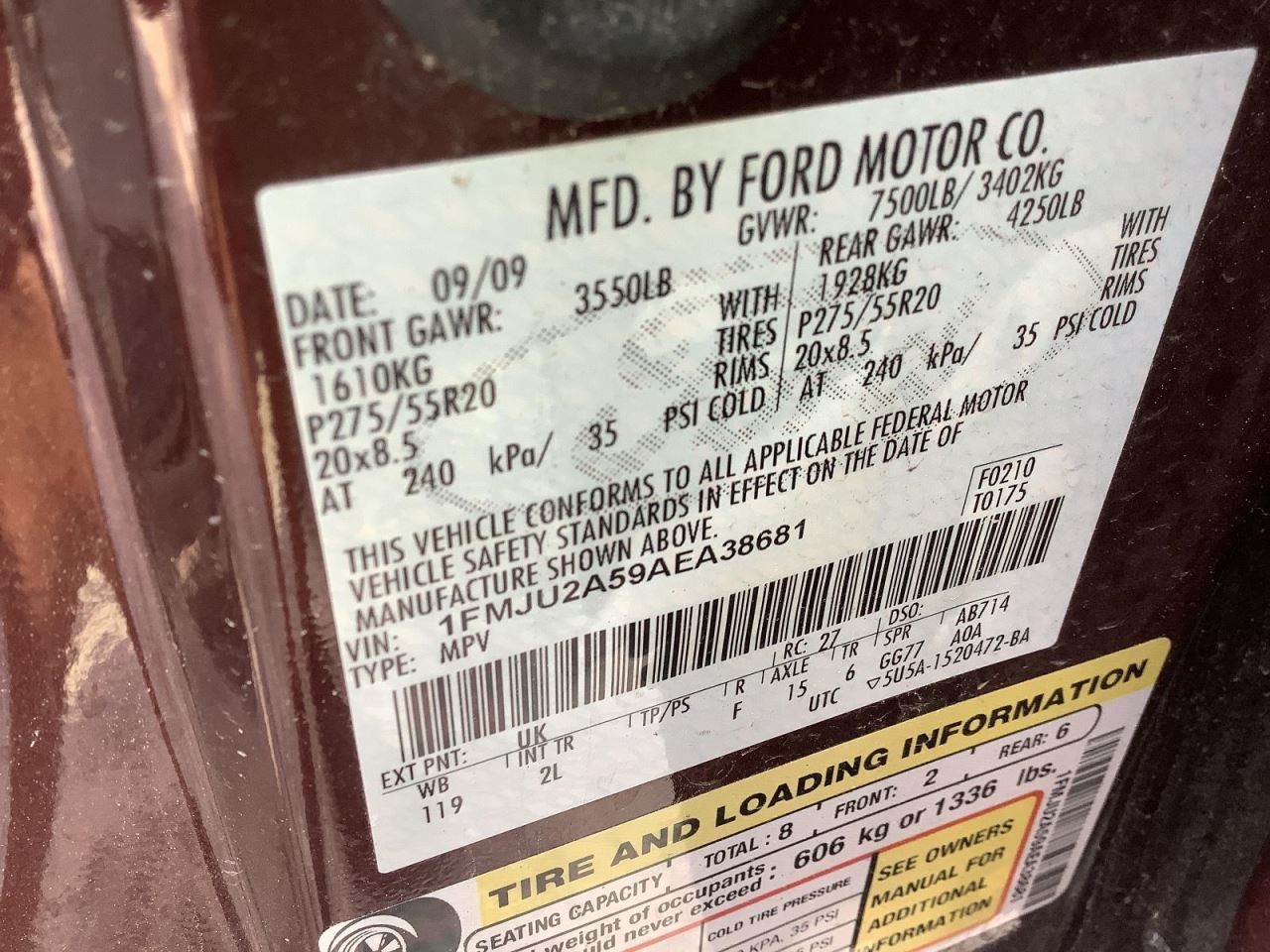 Transfer Case Fits 07-11 EXPEDITION 4627375