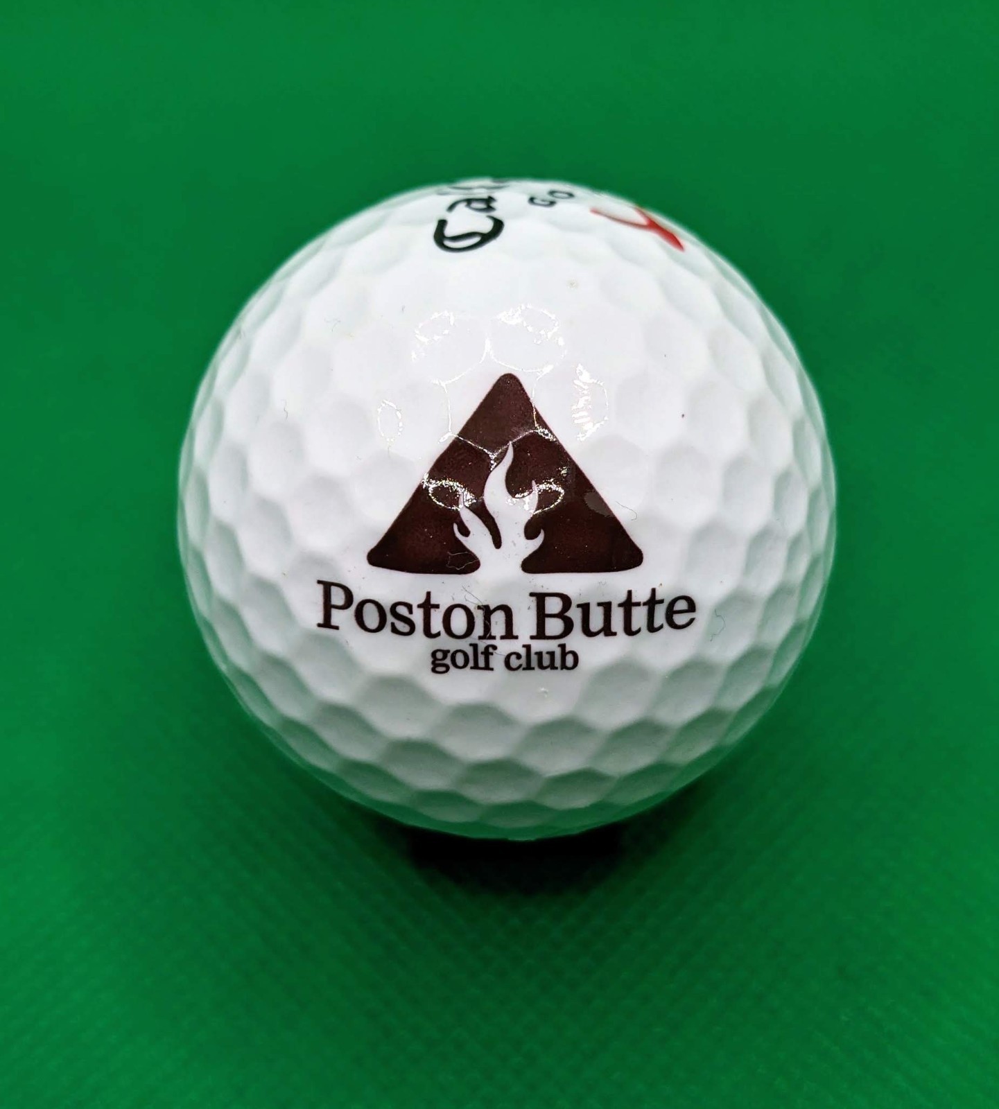 Poston Butte Golf Club logo golf ball (Florence, Arizona)