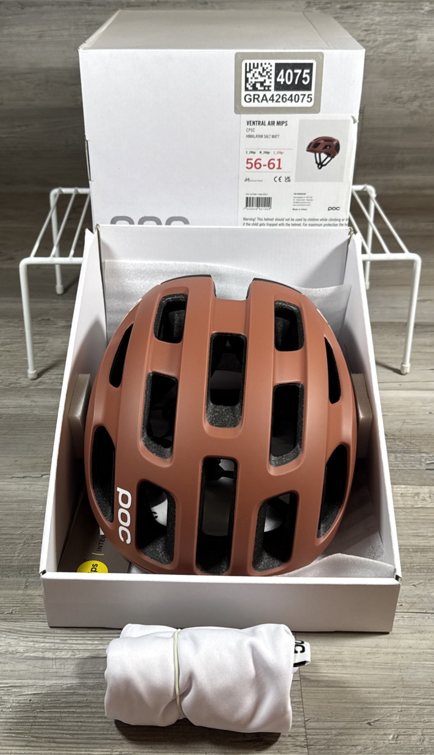 POC Ventral Air MIPS Himalayan Salt Matt Large 56-61 Bike Cycling New HTF